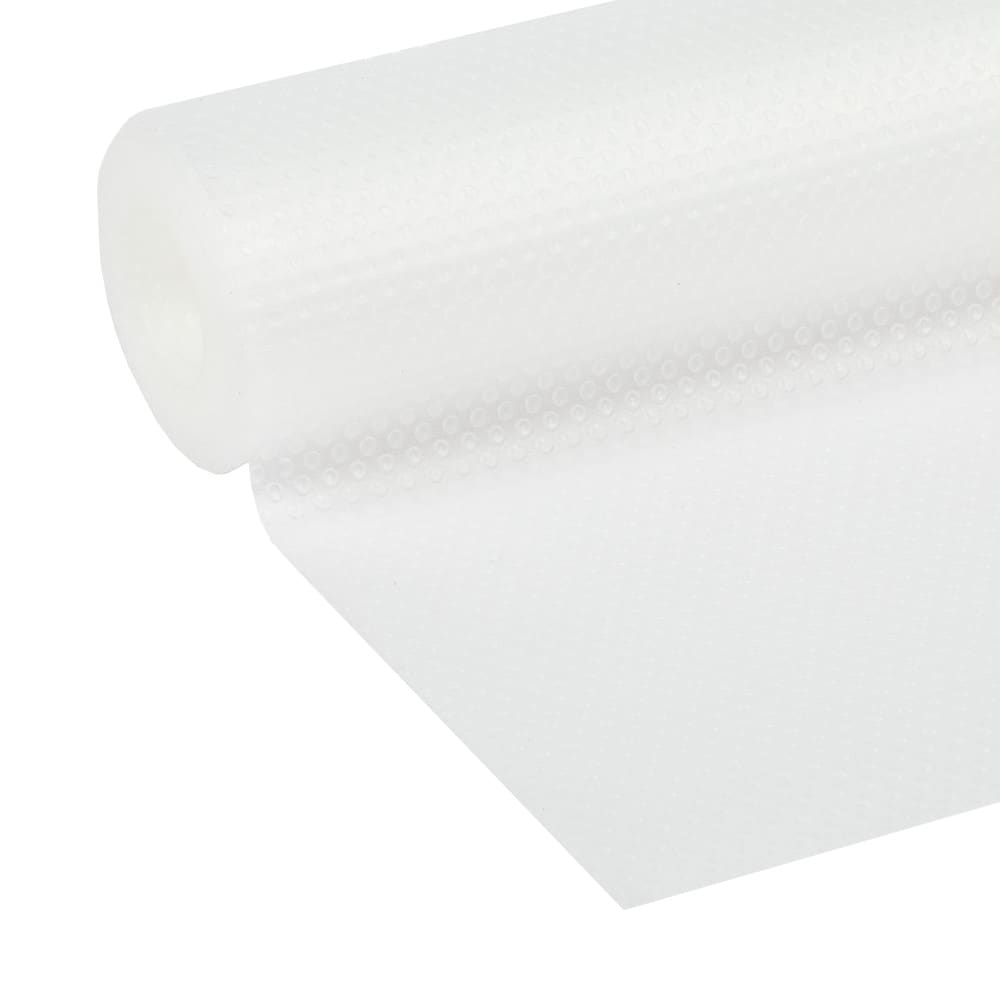 Glomen Shelf Liners 12 Inches x 20 ft - Set of 6 Clear
