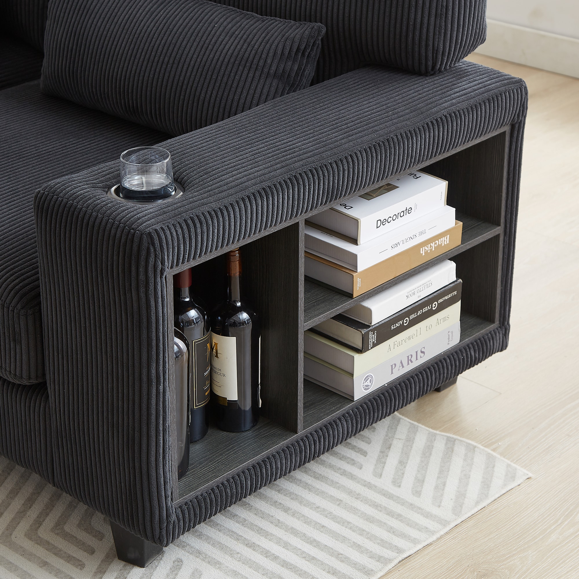 SINOFURN SYA020312BK Sofas-Loveseats - View #6