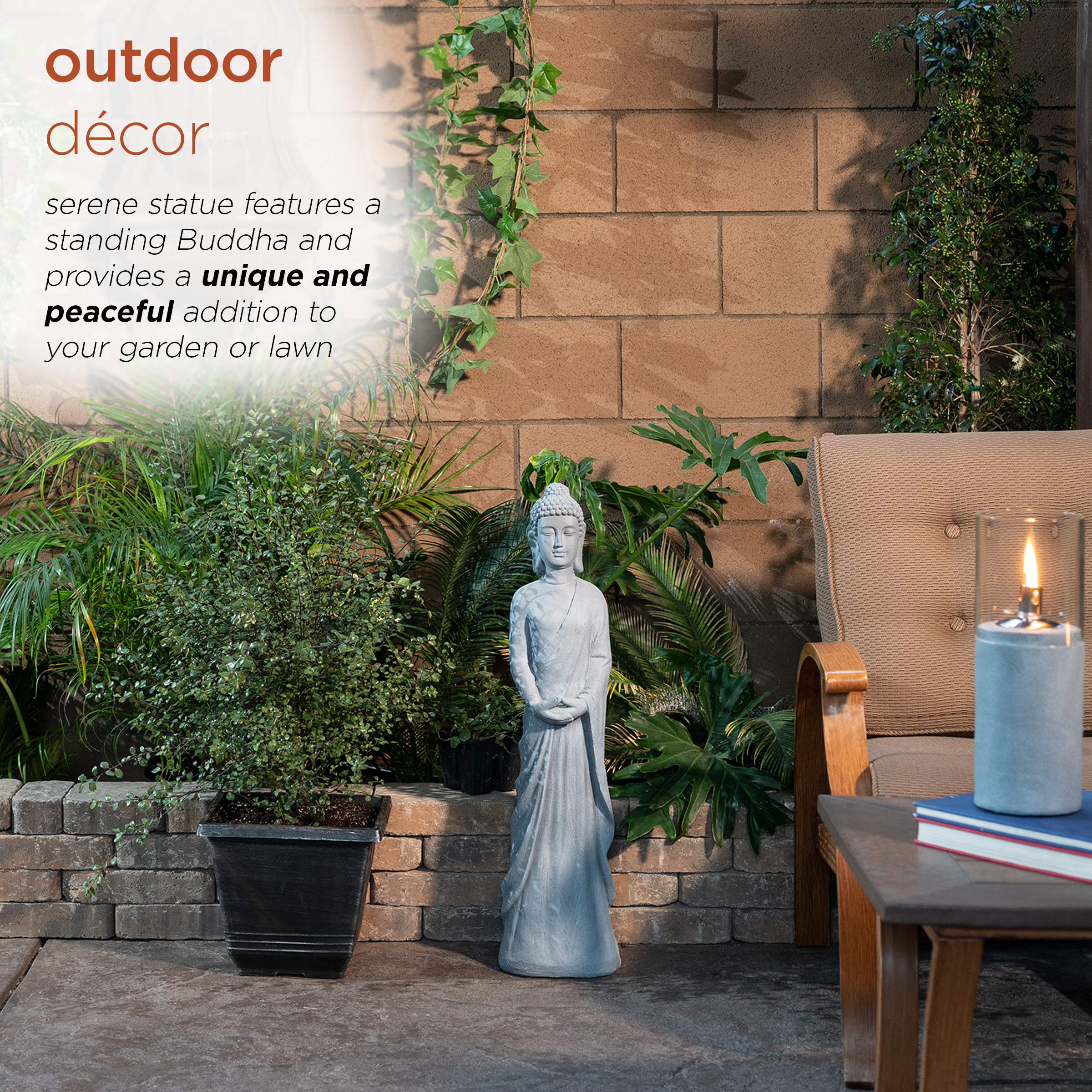 Alpine Corporation DIG286 Garden-Statue - View #4
