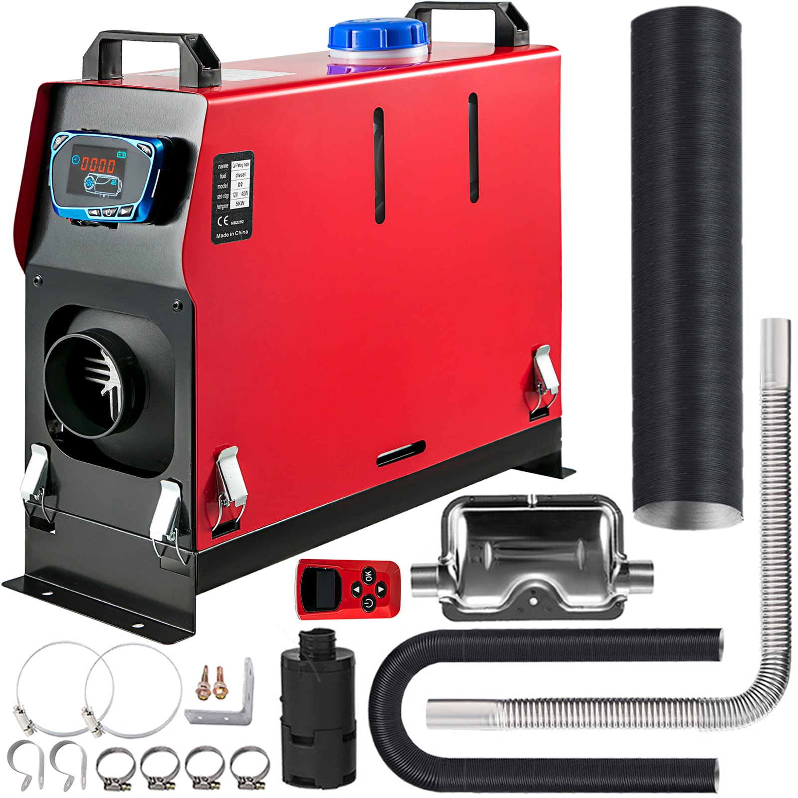 VEVOR ZCJRQYTJ5KWDFLYJ1V0 Forced air Indoor/Outdoor Kerosene Heater