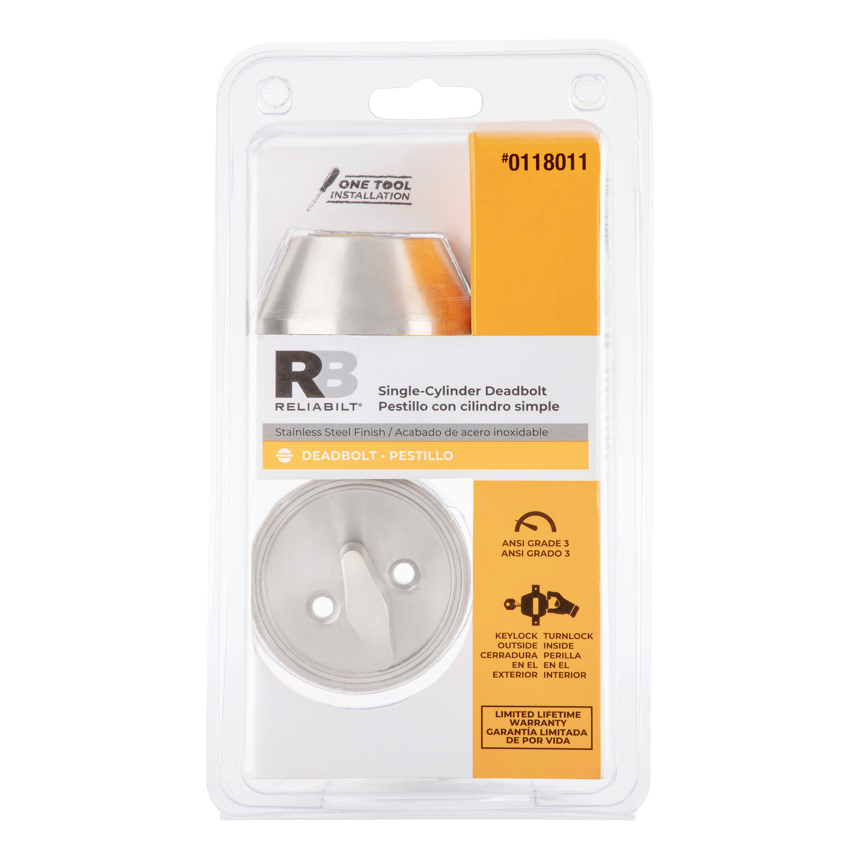 RELIABILT 93720-007 Door-Deadbolts - View #12