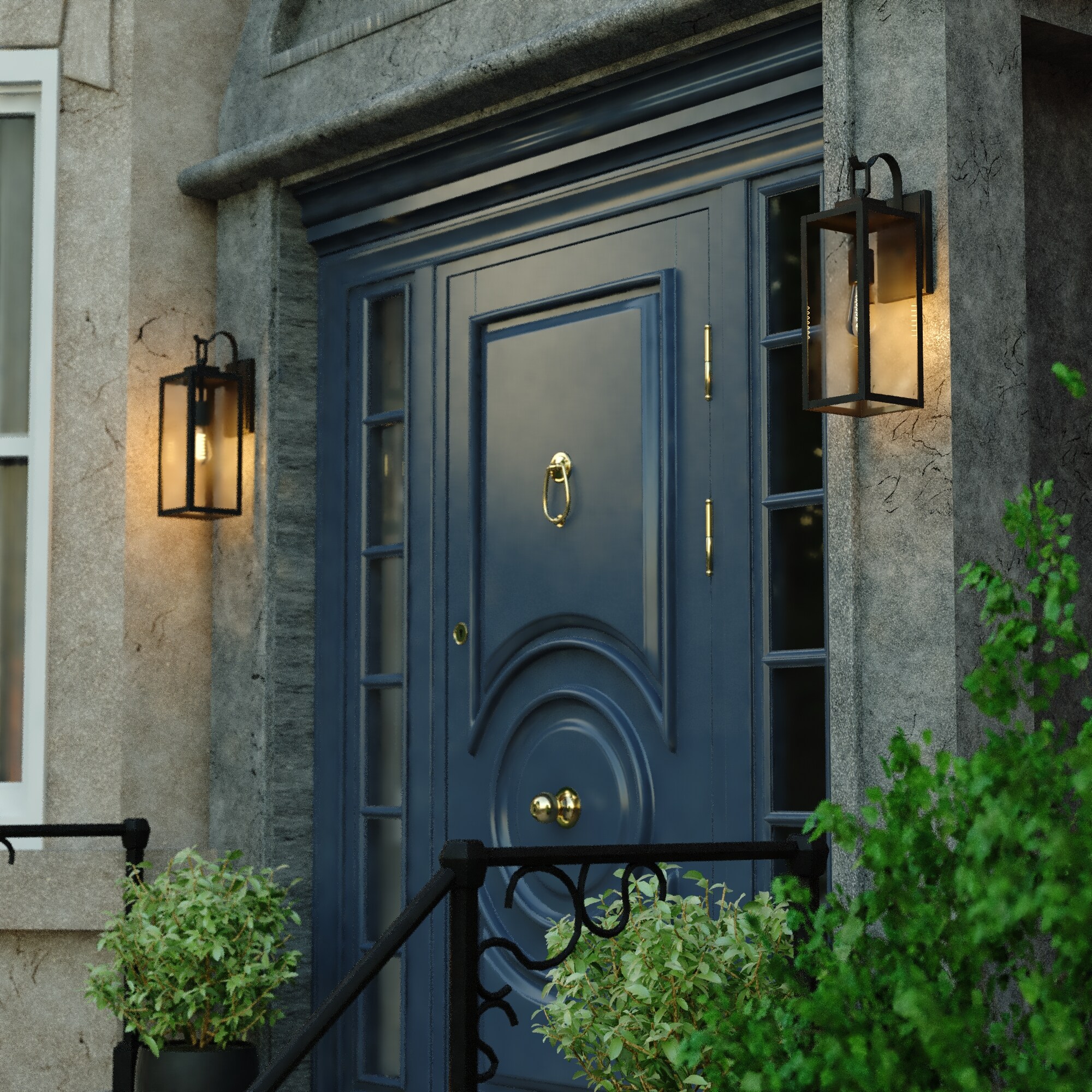 Cascadia T0745 Outdoor-Wall-Lighting - View #4
