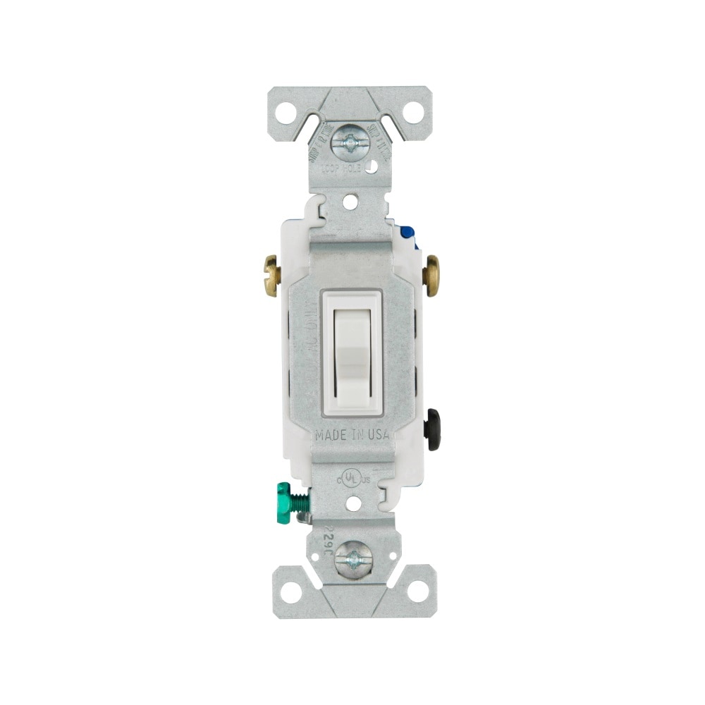 Eaton 15 Amp 3 Way Toggle Light Switch, Eaton Double Pole Switch Wiring Diagram