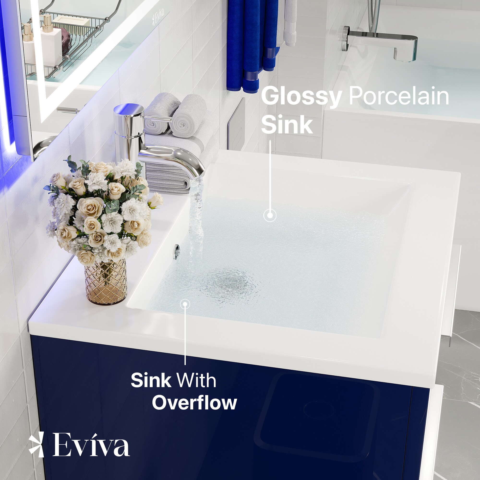 Eviva EVVN580-24BLU Bath-Vanity-Combo - View #4