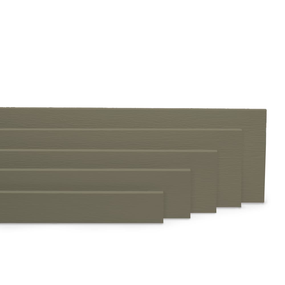 James Hardie 90780740 Magnolia Home Collection HZ10 Warm Clay Fiber Cement Trim Woodgrain 1.00-in x 7.25-in x 144-in