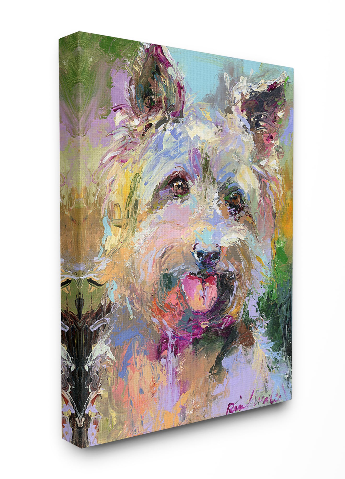 Stupell Industries WLA-109-CN-24X30 Richard Wallich 30-in H x 24-in W Abstract Print on Canvas