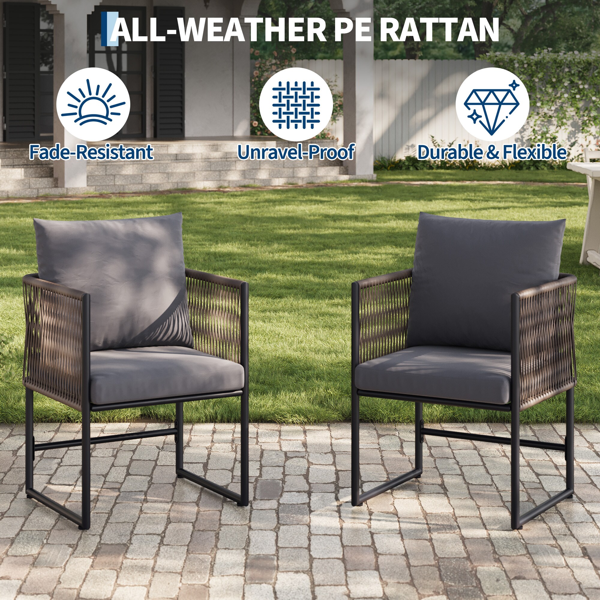 Garvee J8EIVNPR6SF3O Patio-Chairs - View #3