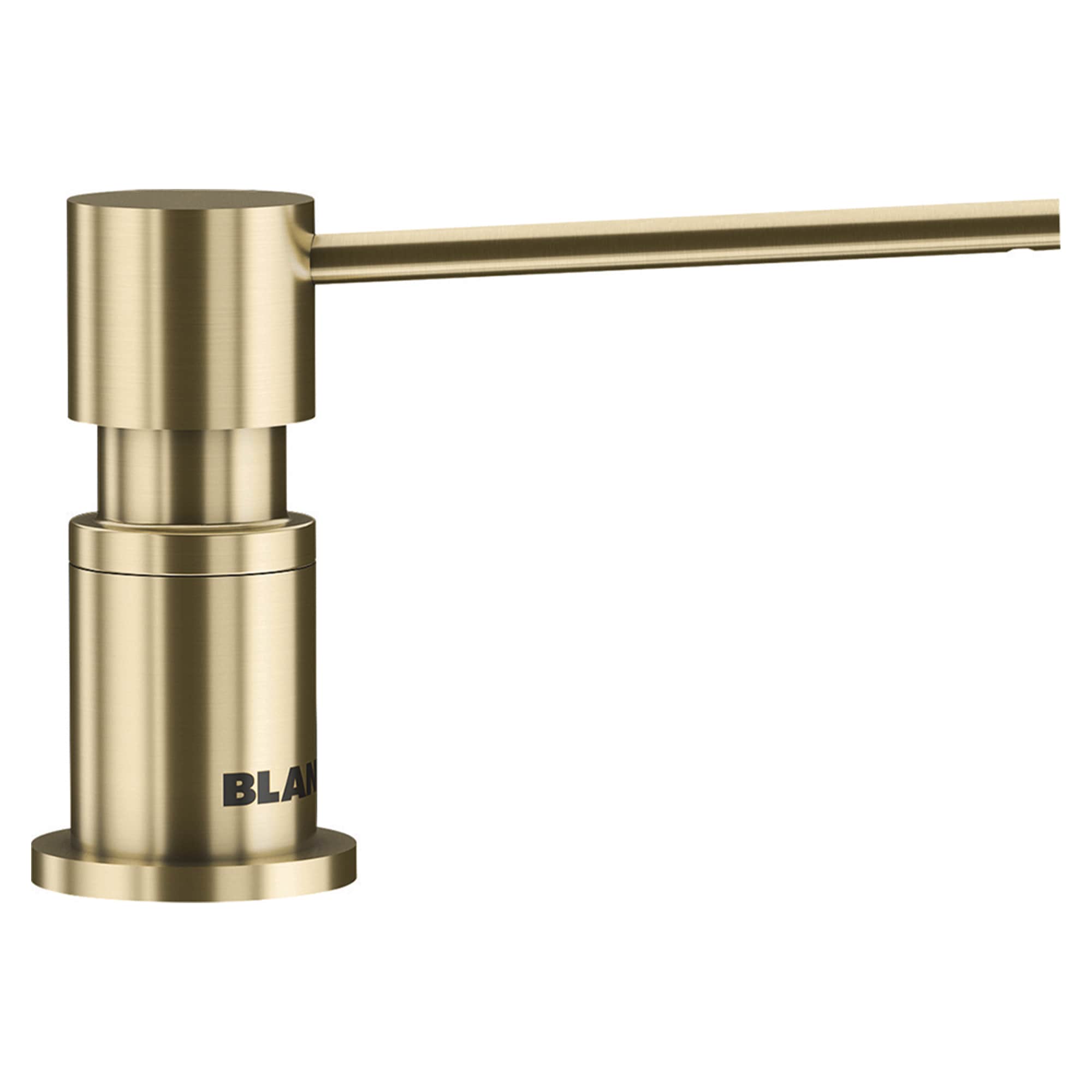 BLANCO 526699 Satin Gold 13.5-oz Capacity Deck-mount Soap and Lotion Dispenser