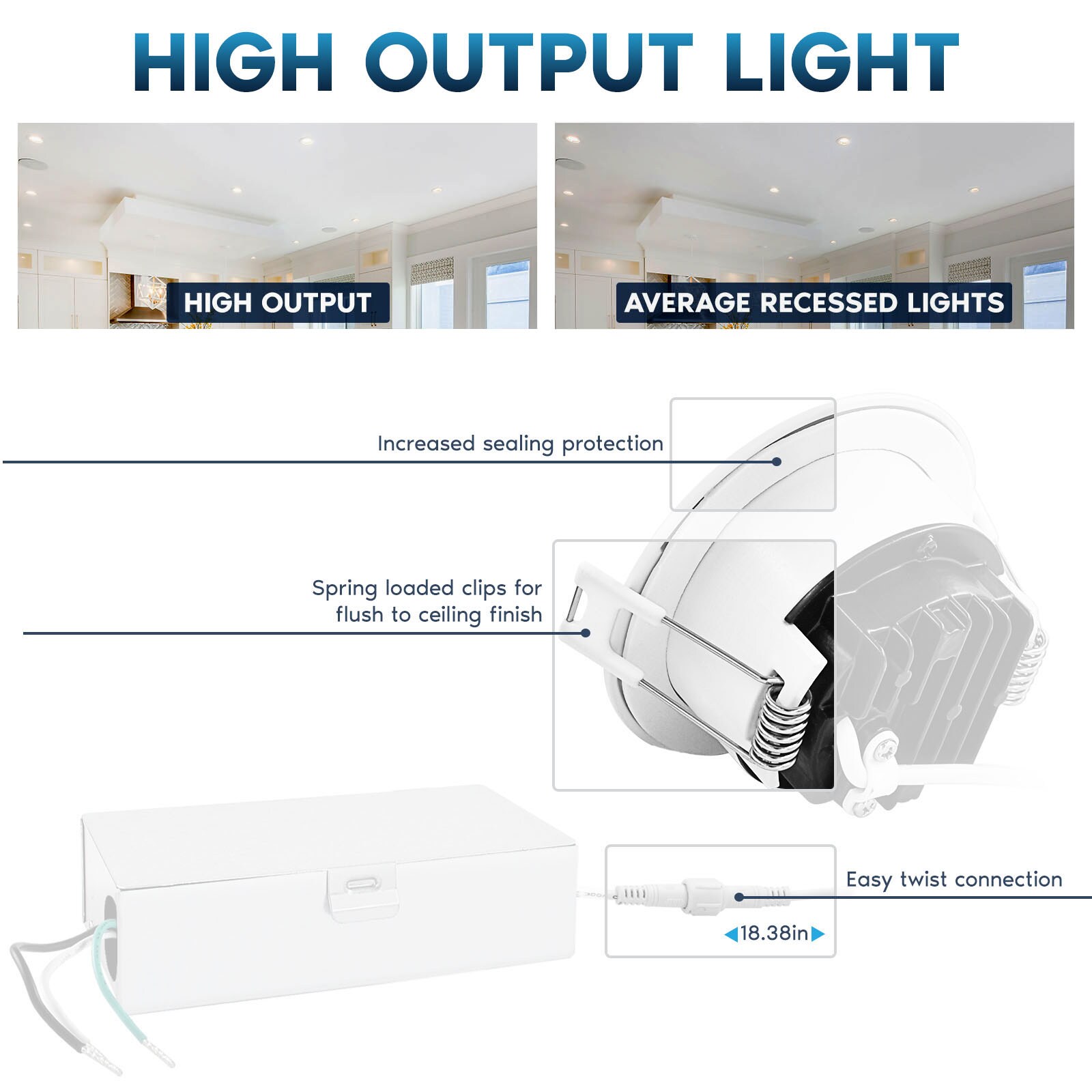 Luxrite LR22630-4PK Led-Retrofit-Downlight - View #3