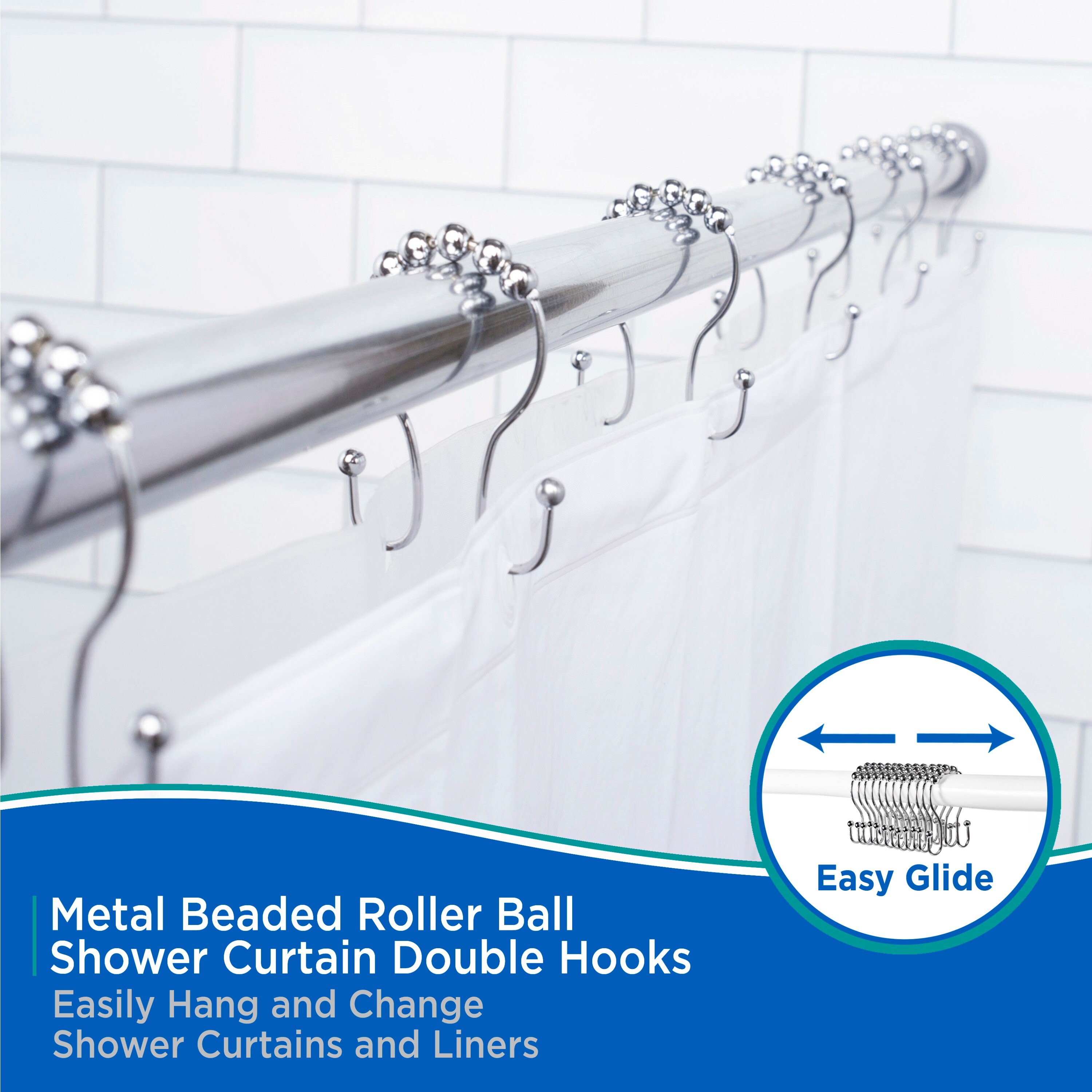 Kenney KN67123V2 Shower-Rings-Hooks - View #3