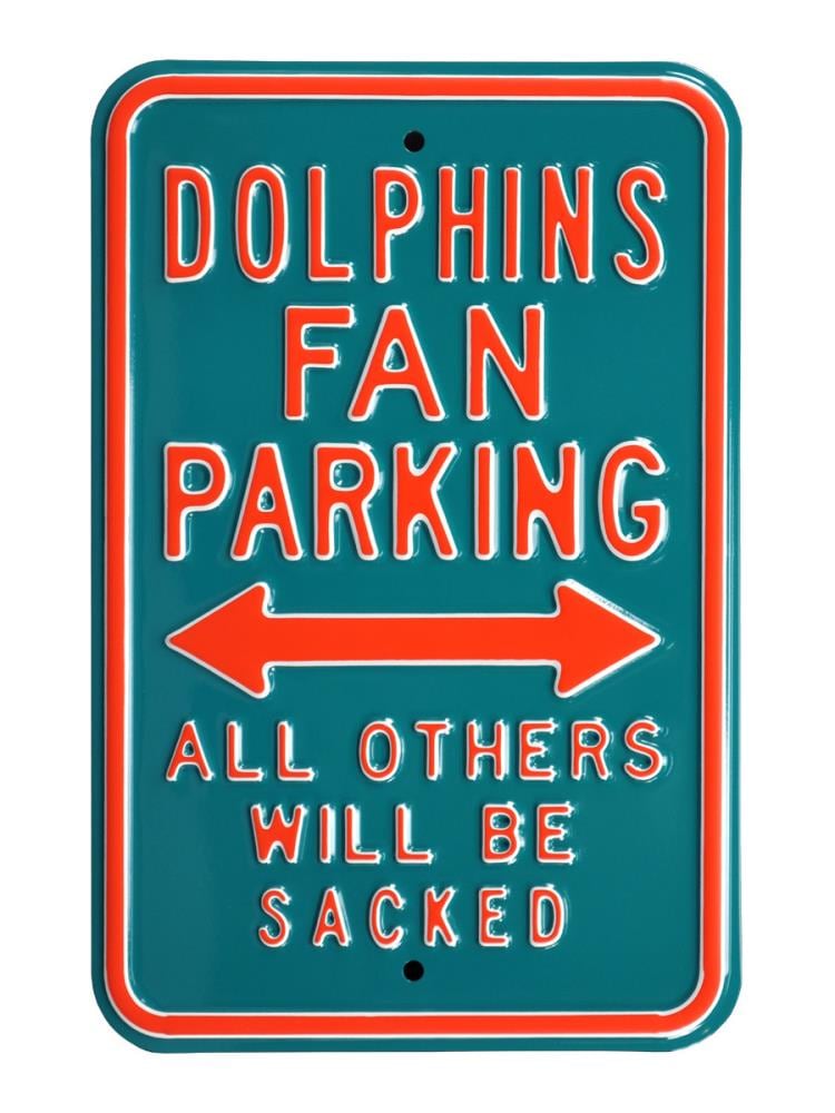 16 MDF Miami Dolphins Logo Cutout sign