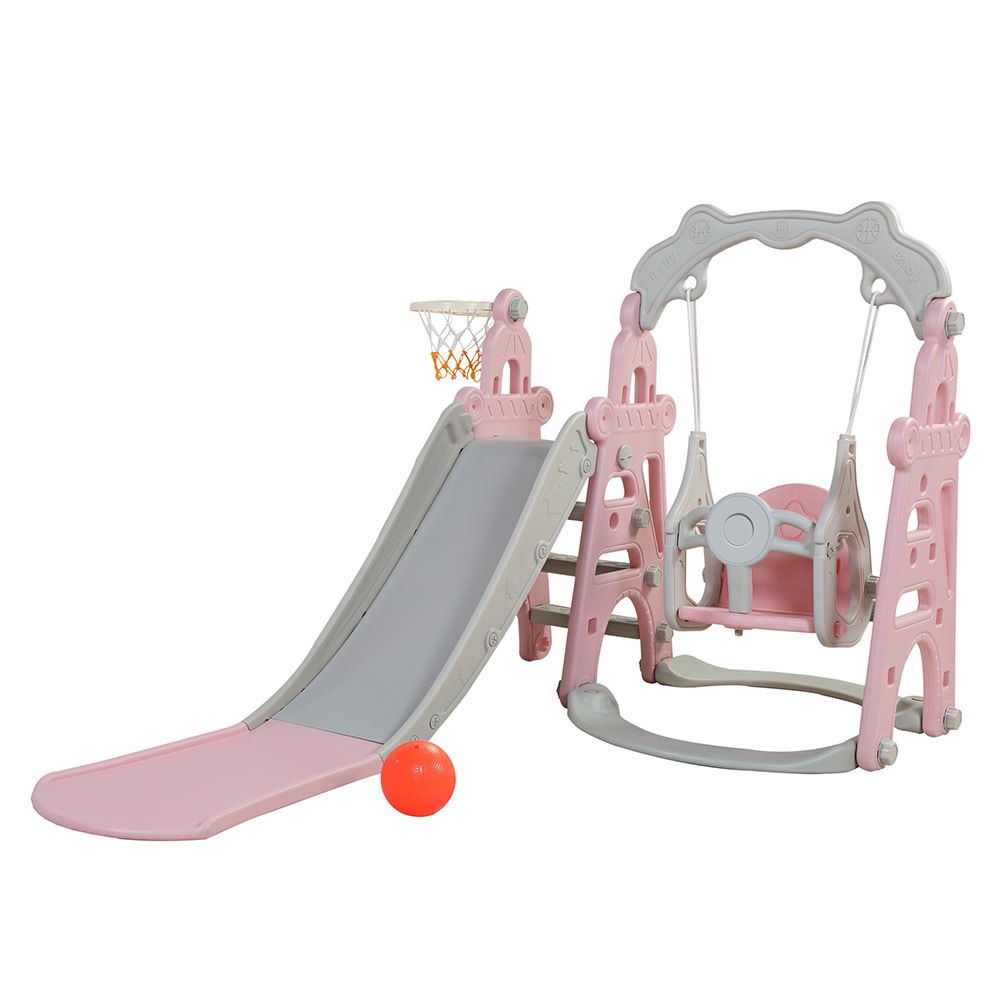 HELLO KITTY Bus 3-in-1 SWING connected Climb & Slide for Kids Outdoor Play Toy 