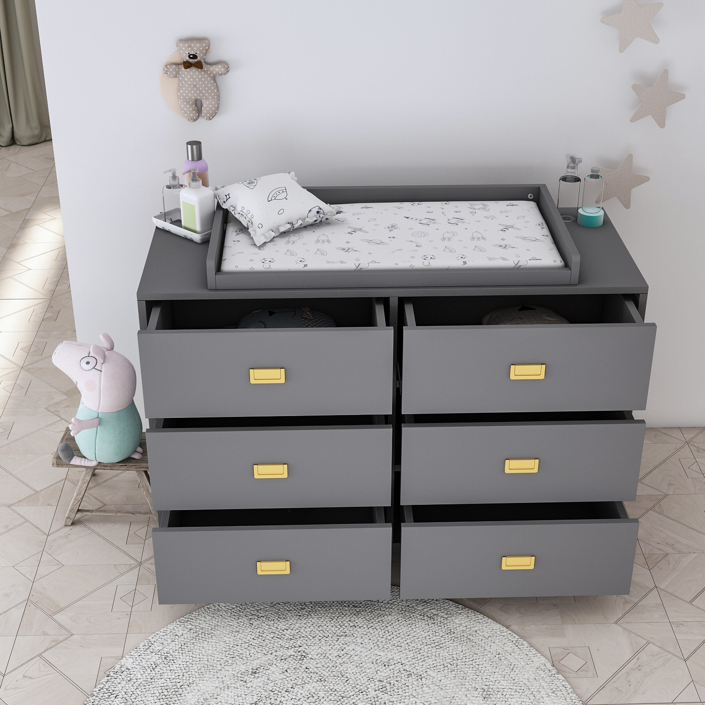 FUFU&GAGA LJY-WZ0068-01 dressers - View #2