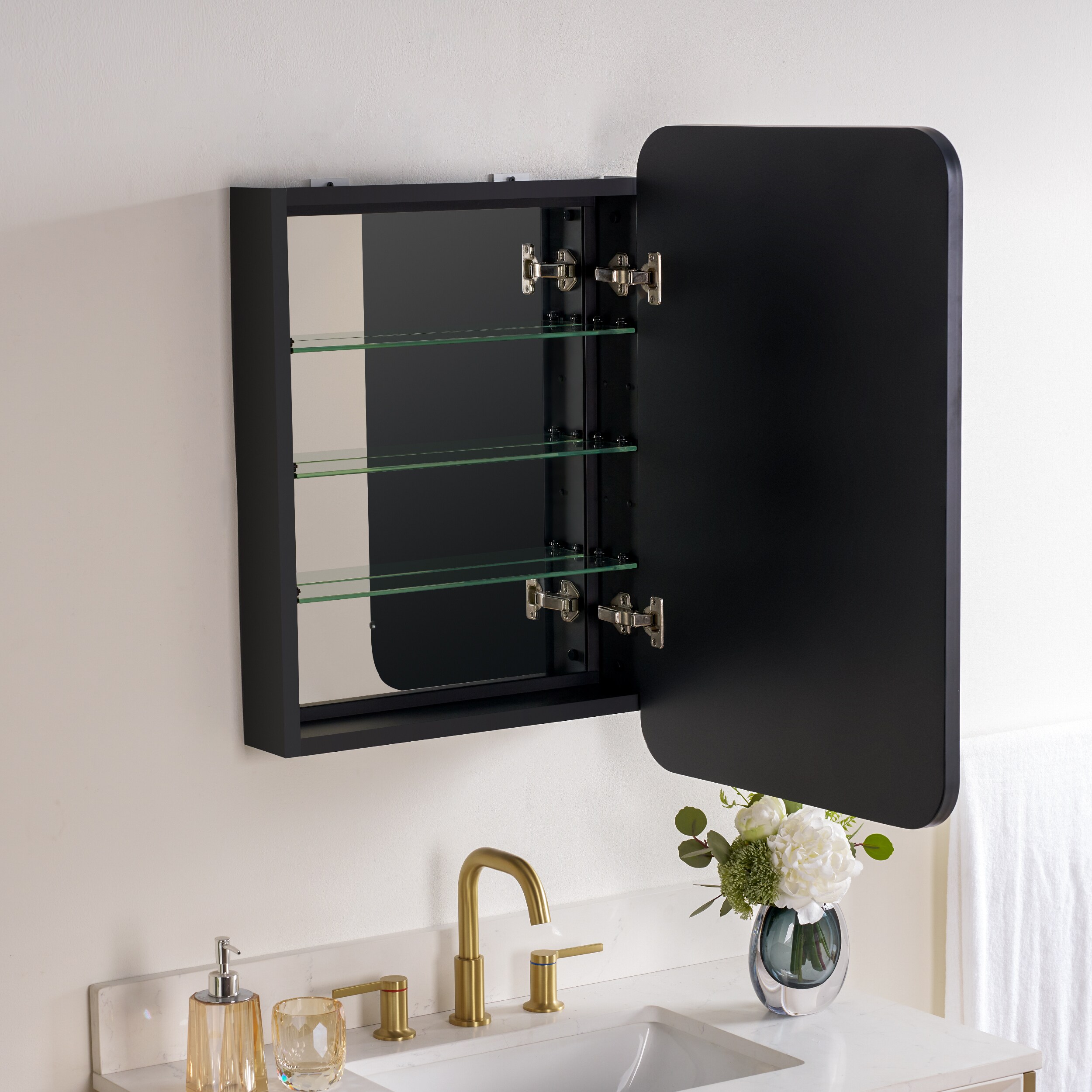 WELLFOR YAH-MGD24 Bathroom-Medicine-Cabinets - View #8