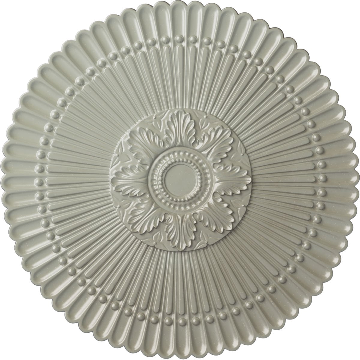 Ekena Millwork CM30NEFCS Nexus 30-in W x 30-in L Painted Flash Copper Polyurethane Whole Ceiling Medallion