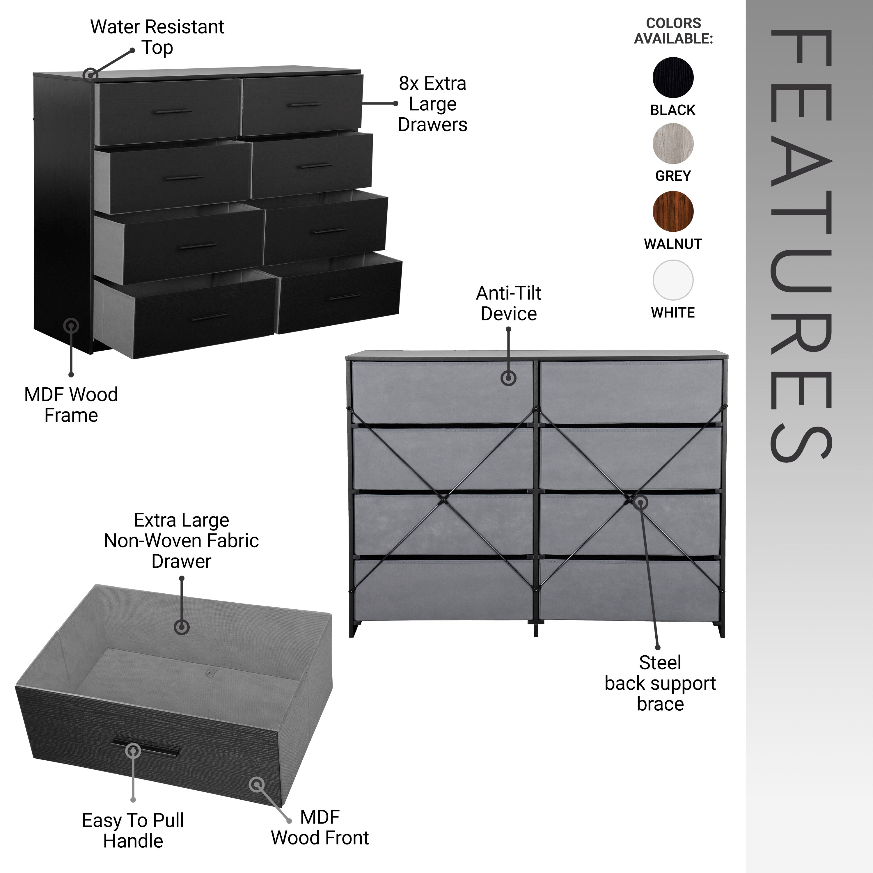 LUXEYARD DS-R-P295206 dressers - View #3