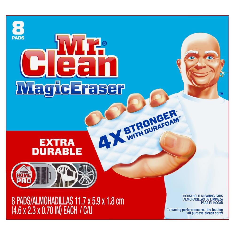 Với khăn giấy khử trùng đa năng Mr. Clean Magic Eraser, bạn có thể làm sạch mọi thứ trong nhà của mình một cách dễ dàng và hiệu quả. Với gói 8 khăn giấy, bạn sẽ không bao giờ phải lo lắng về cách để vệ sinh không gian sống của mình. Hãy xem hình ảnh liên quan để khám phá tất cả những gì khăn giấy này có thể làm được!