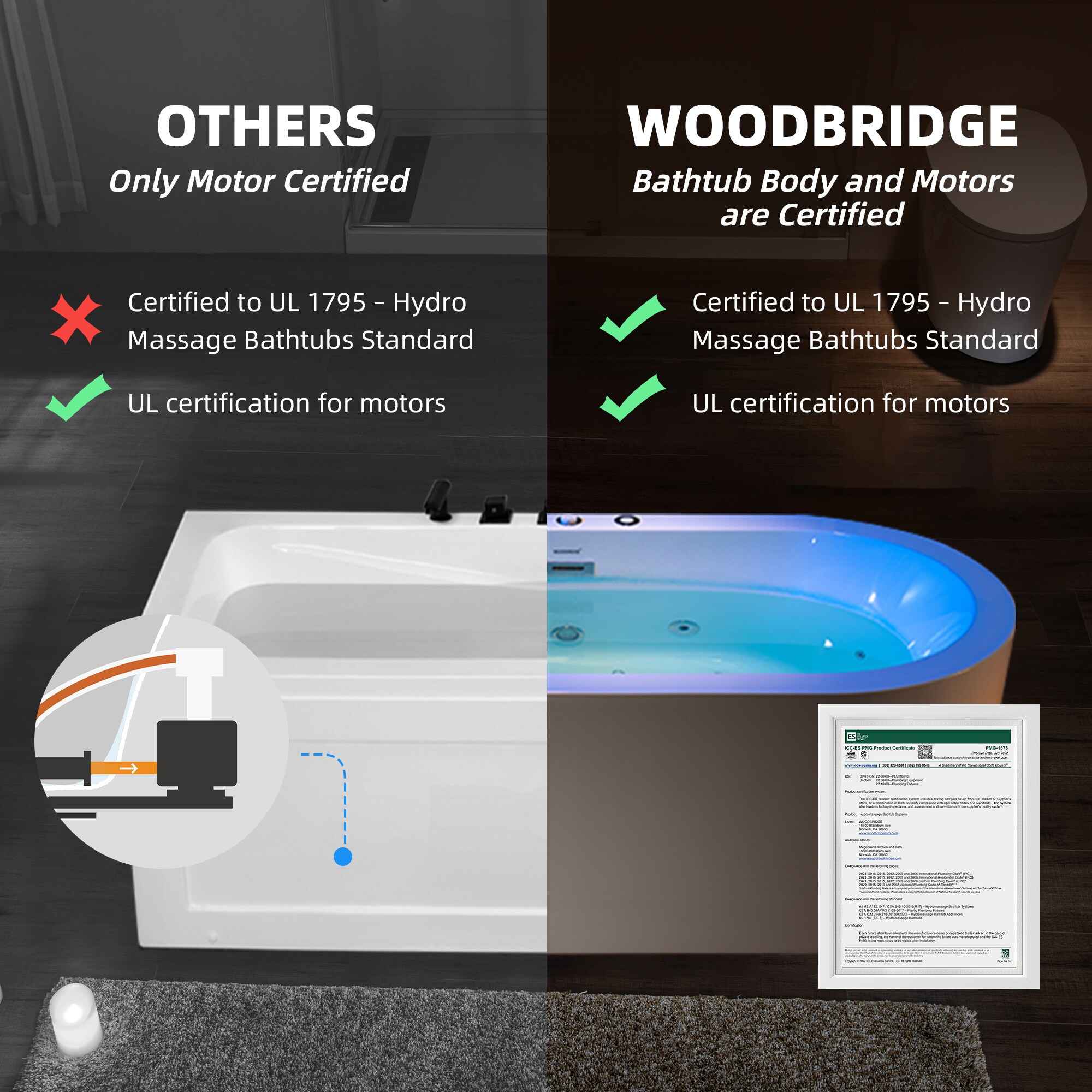 Woodbridge LB229 bathtubs - View #9