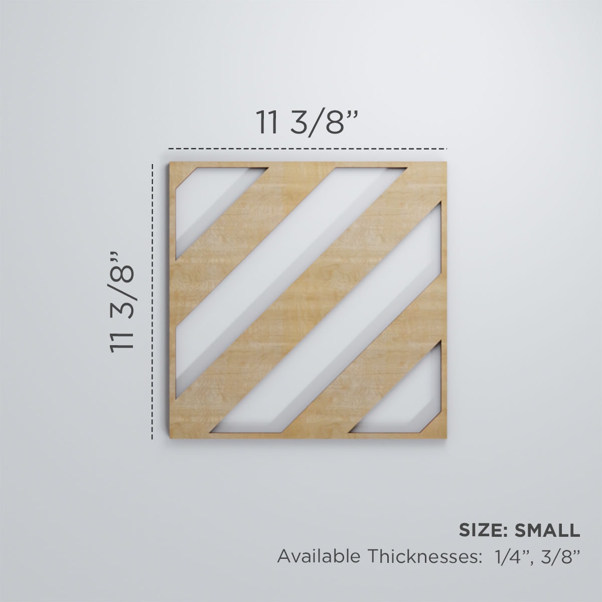 Ekena Millwork WALW12X12X0375STRMF Wall-Panels - View #3