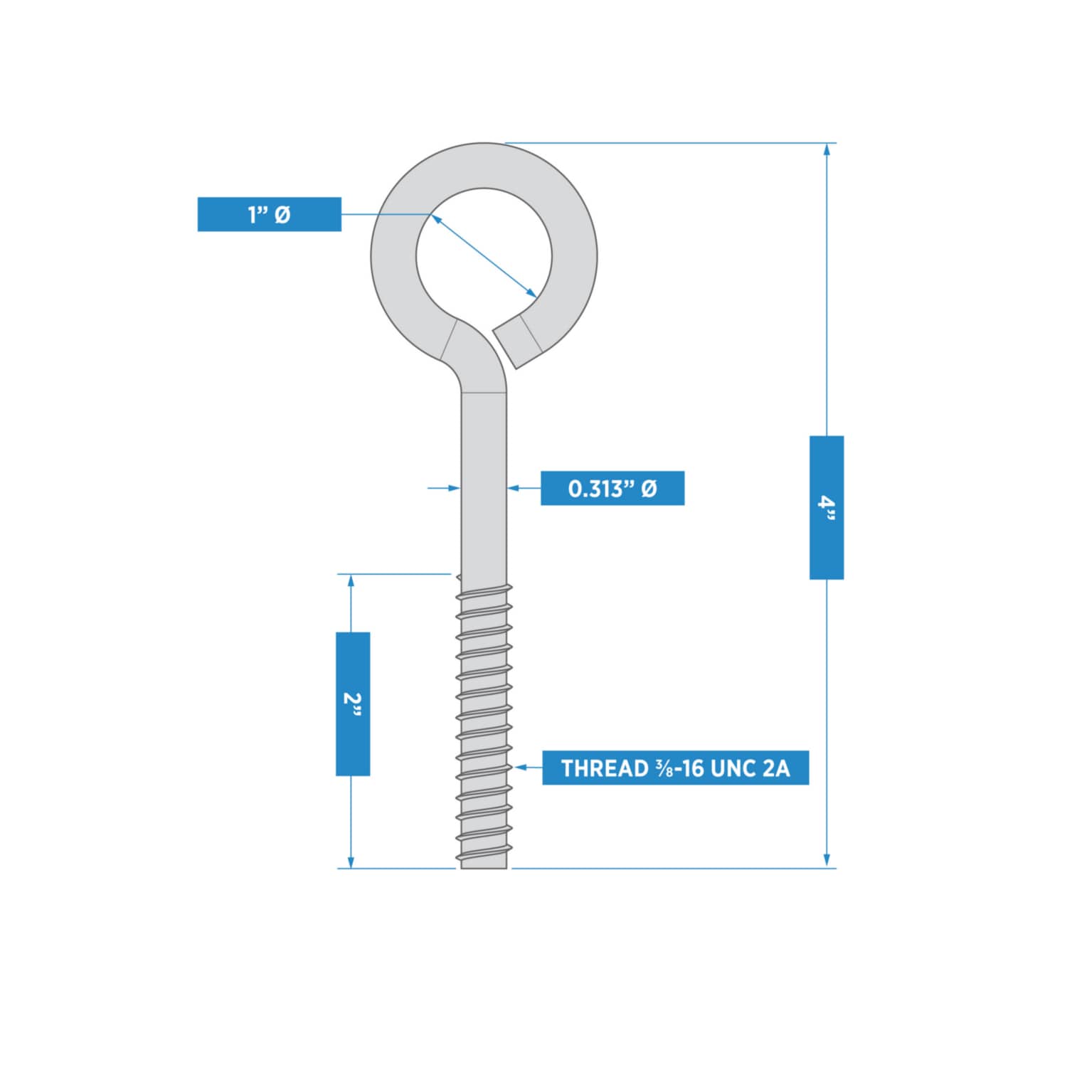 National Hardware N101-433 U-Bolts - View #7