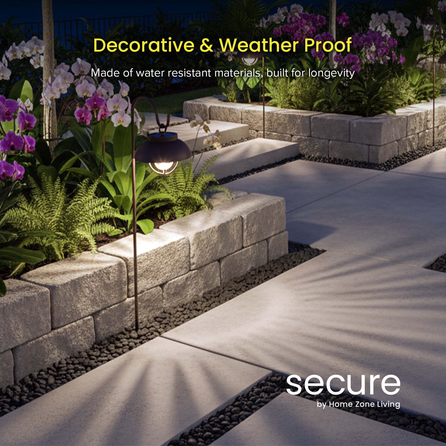 Home Zone Security ELJ9157V Path-Lights - View #3