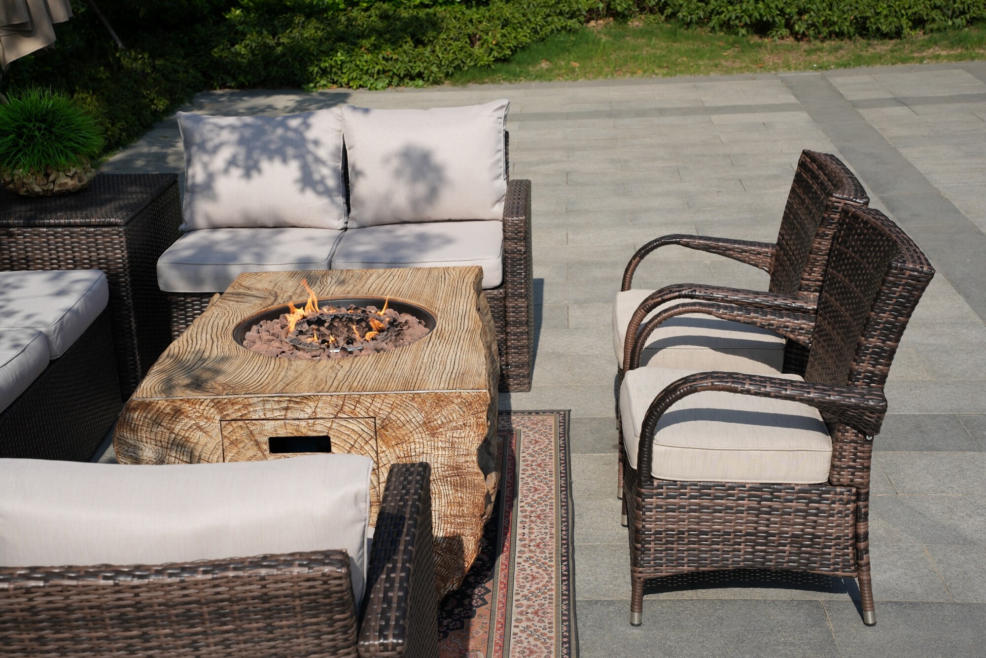 Direct Wicker DWG-1403B1122&2170 Patio-Conversation-Sets - View #5