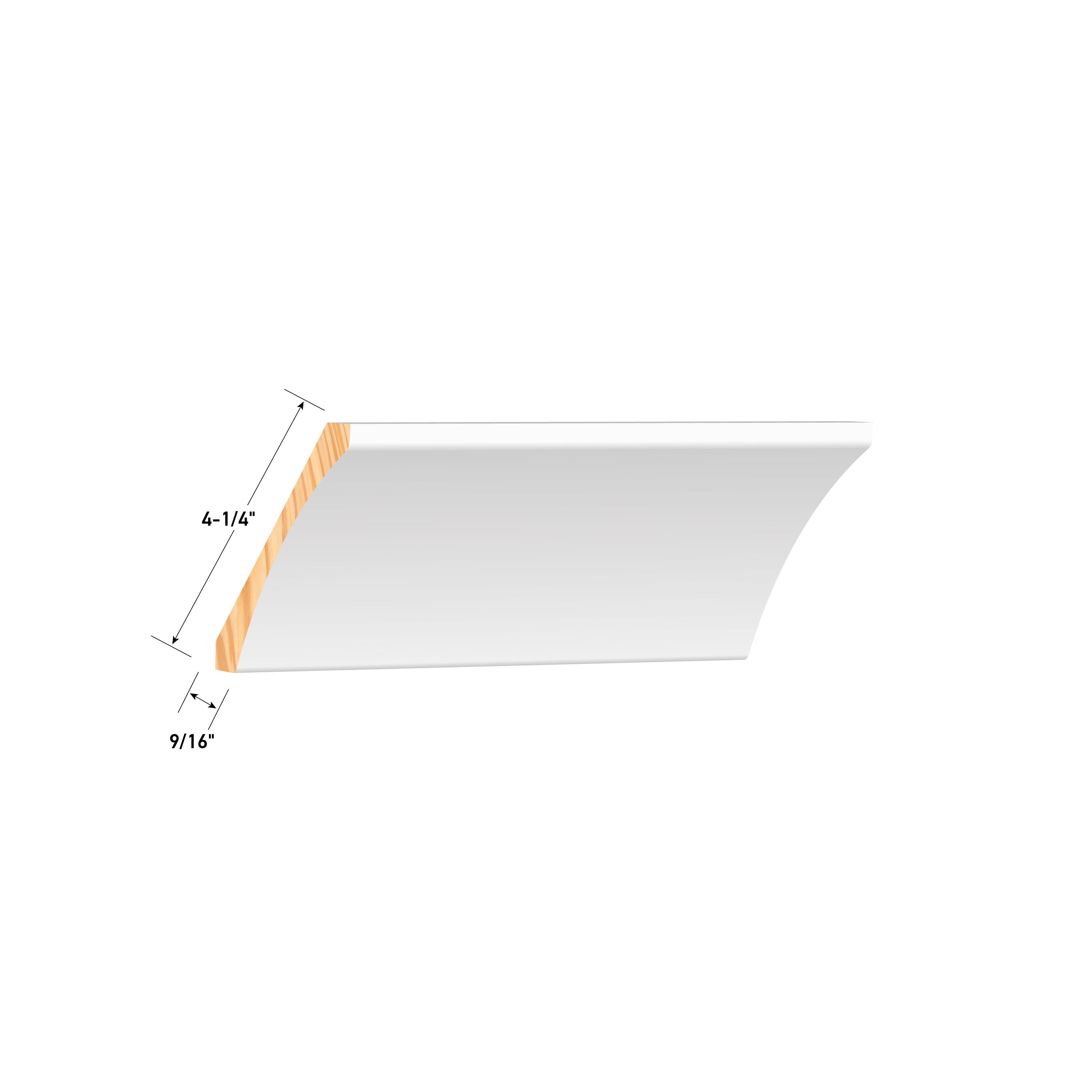 allen + roth 519-PFFJ12 Crown-Moulding - View #4