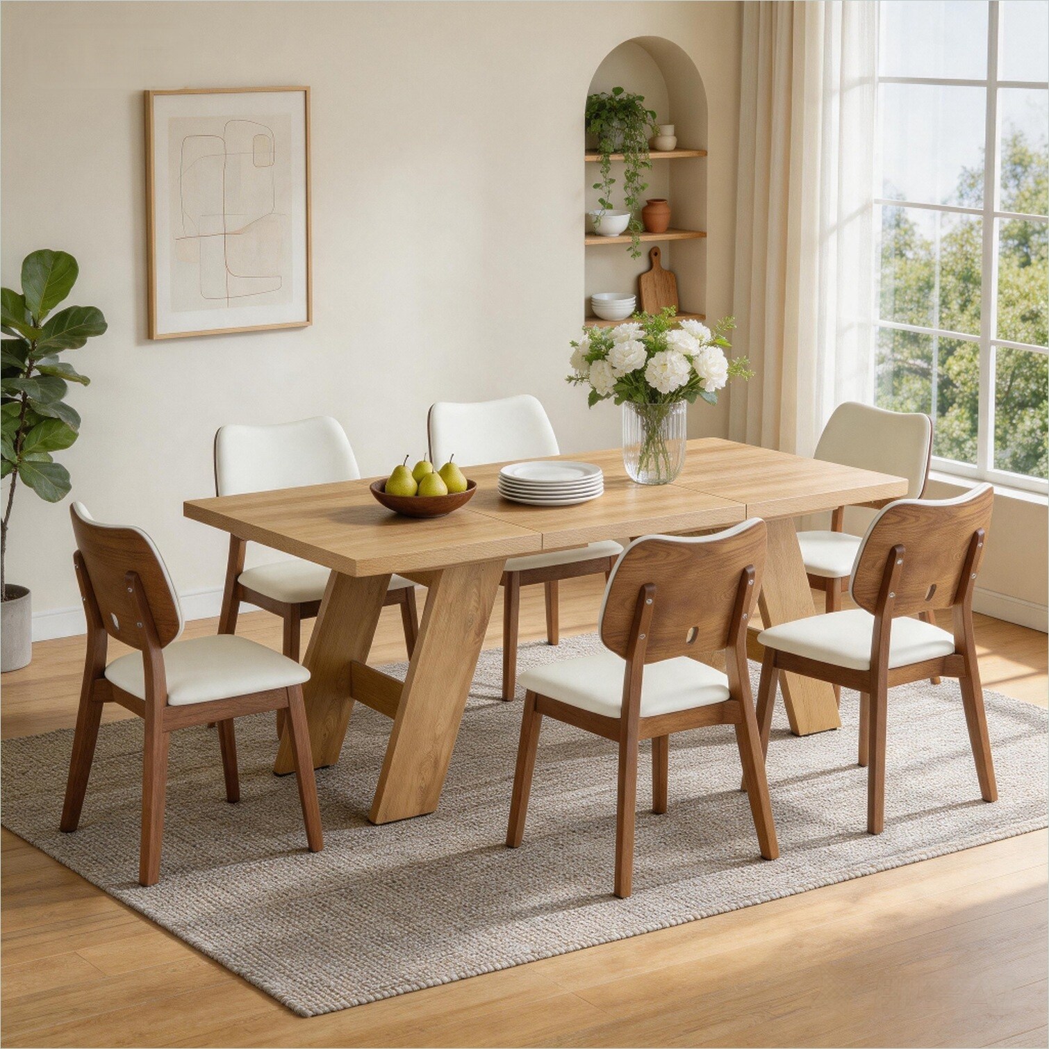 Watnature V7RJXBBE2GUQ Dining-Tables - View #3
