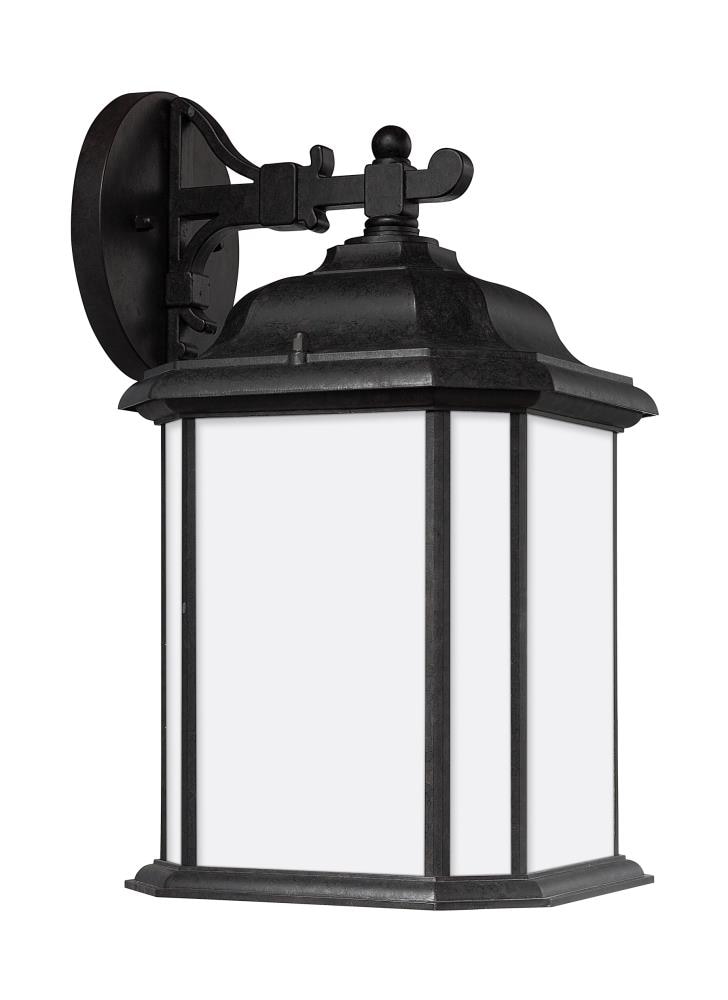 Generation Lighting 84531-746 Kent 1 -Light 15-in H Brushed Bronze Hardwired Outdoor Wall Light