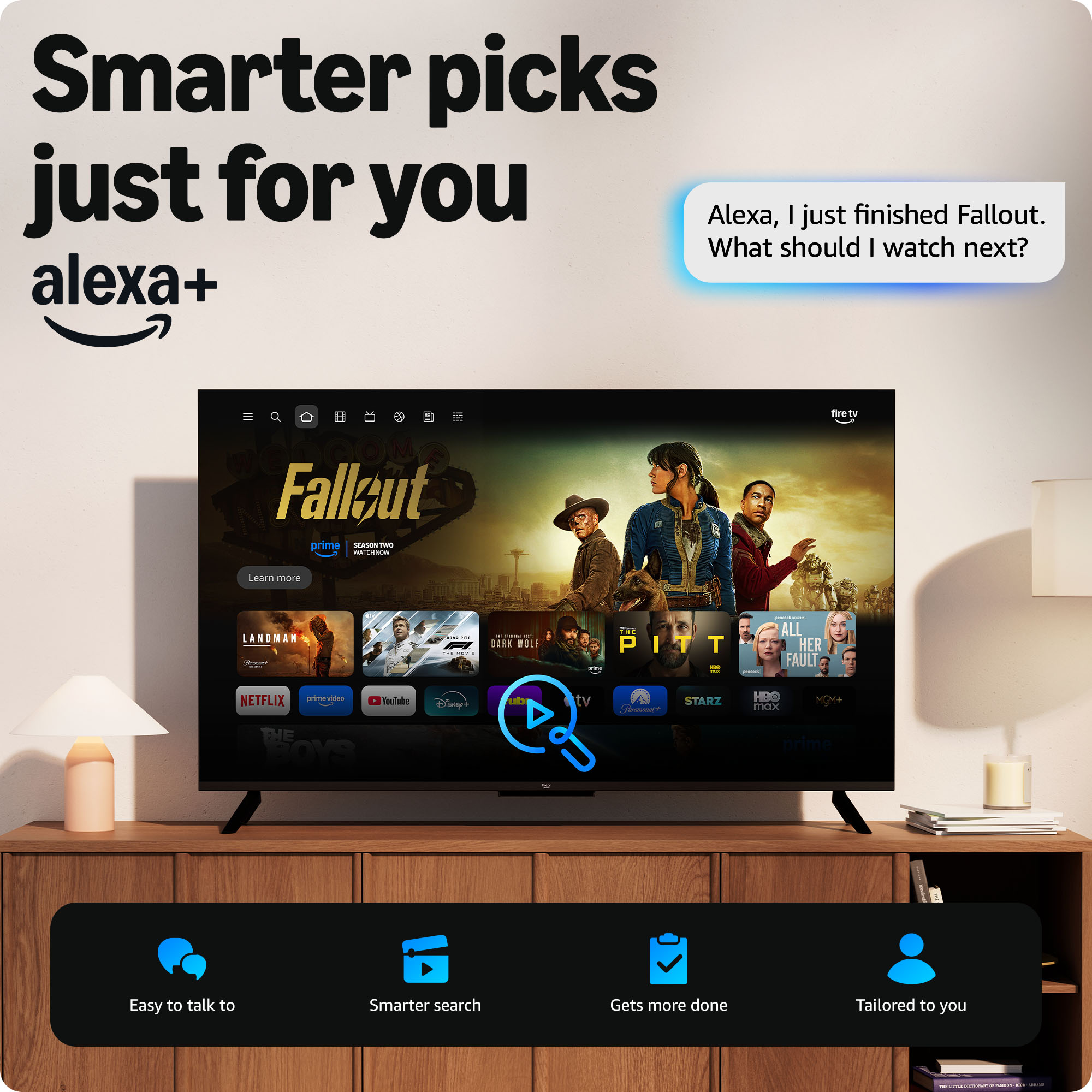 Amazon Fire TV Stick HD (newest model), free & live TV, Alexa