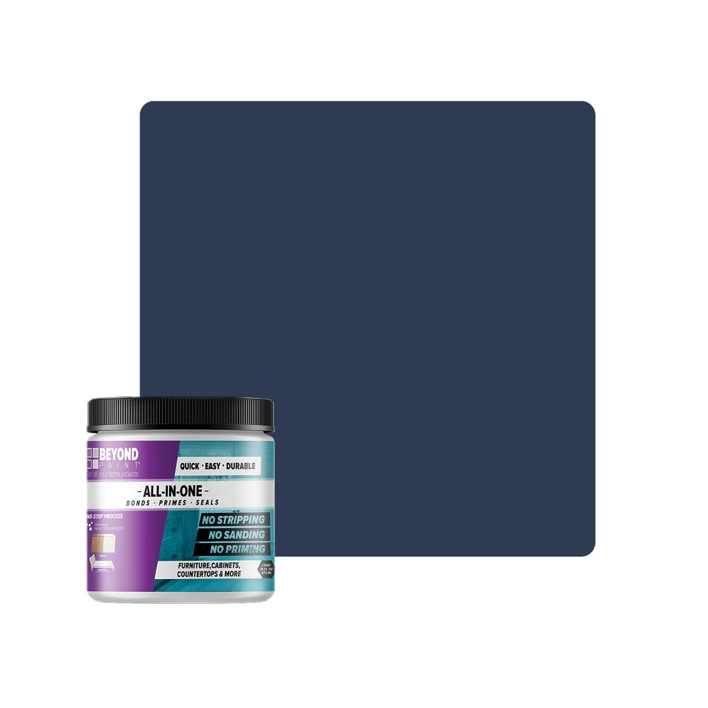 Beyond Paint BP212 Cabinets- Countertops- and- Furniture Flat Navy ( 1-pint )