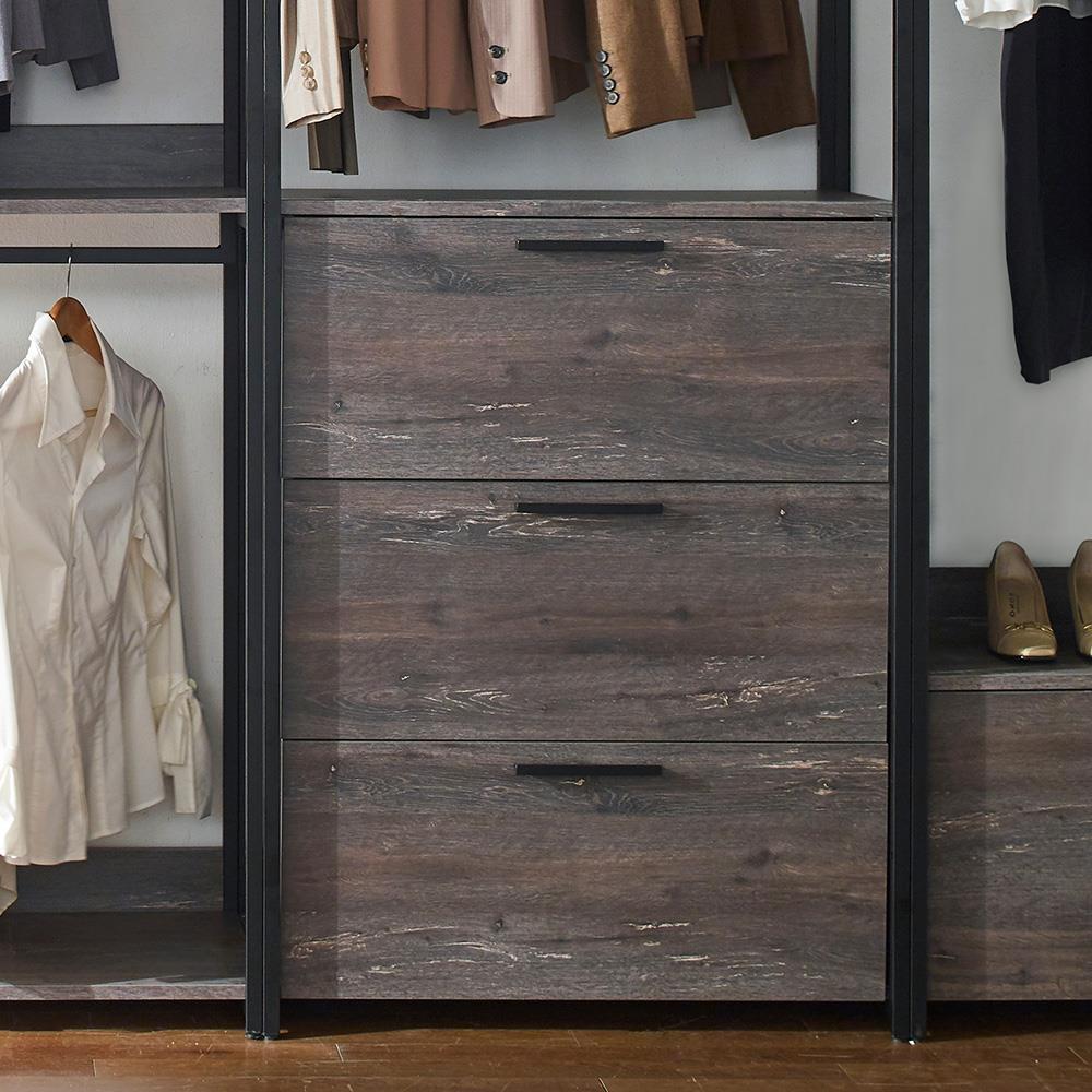 Klair Living MONICA-ABCF Wood-Closet-Kits - View #7