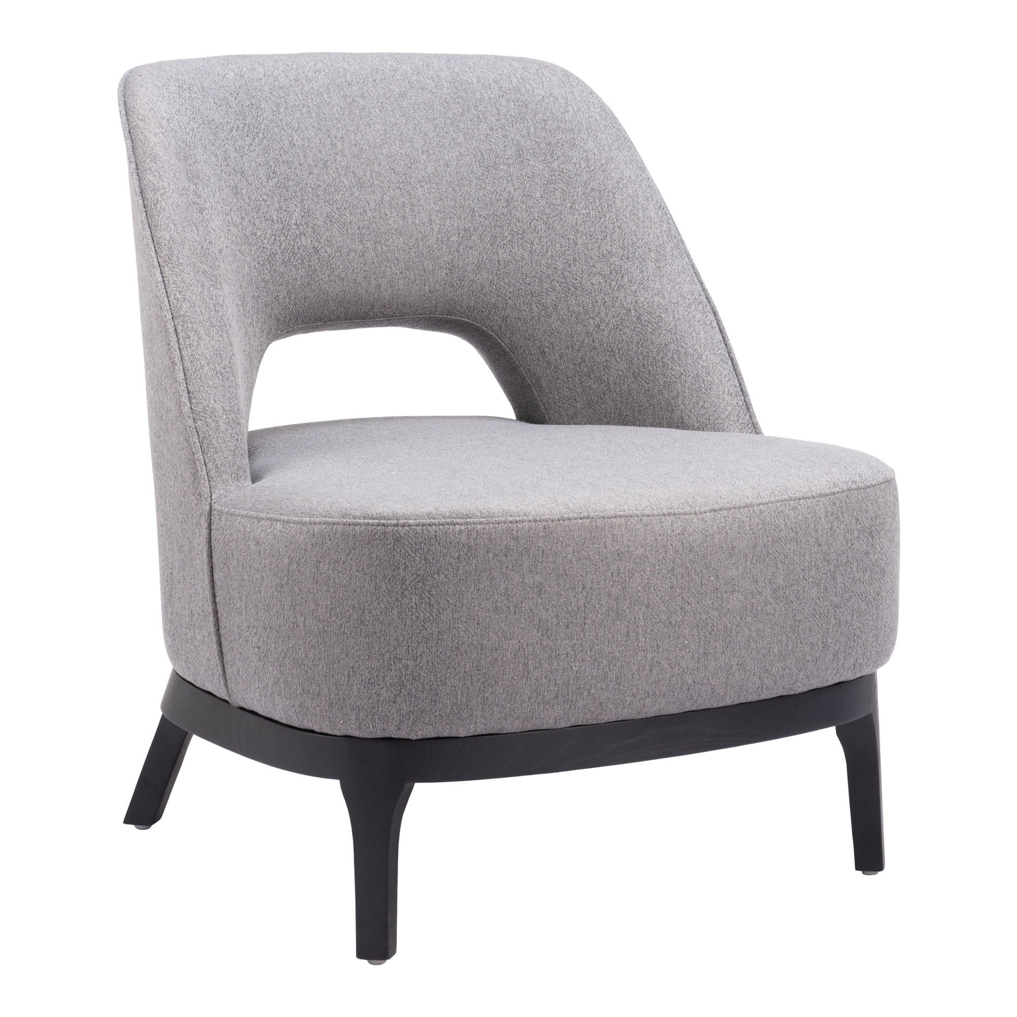 ZUO 110110 Modern Gray Accent Chair