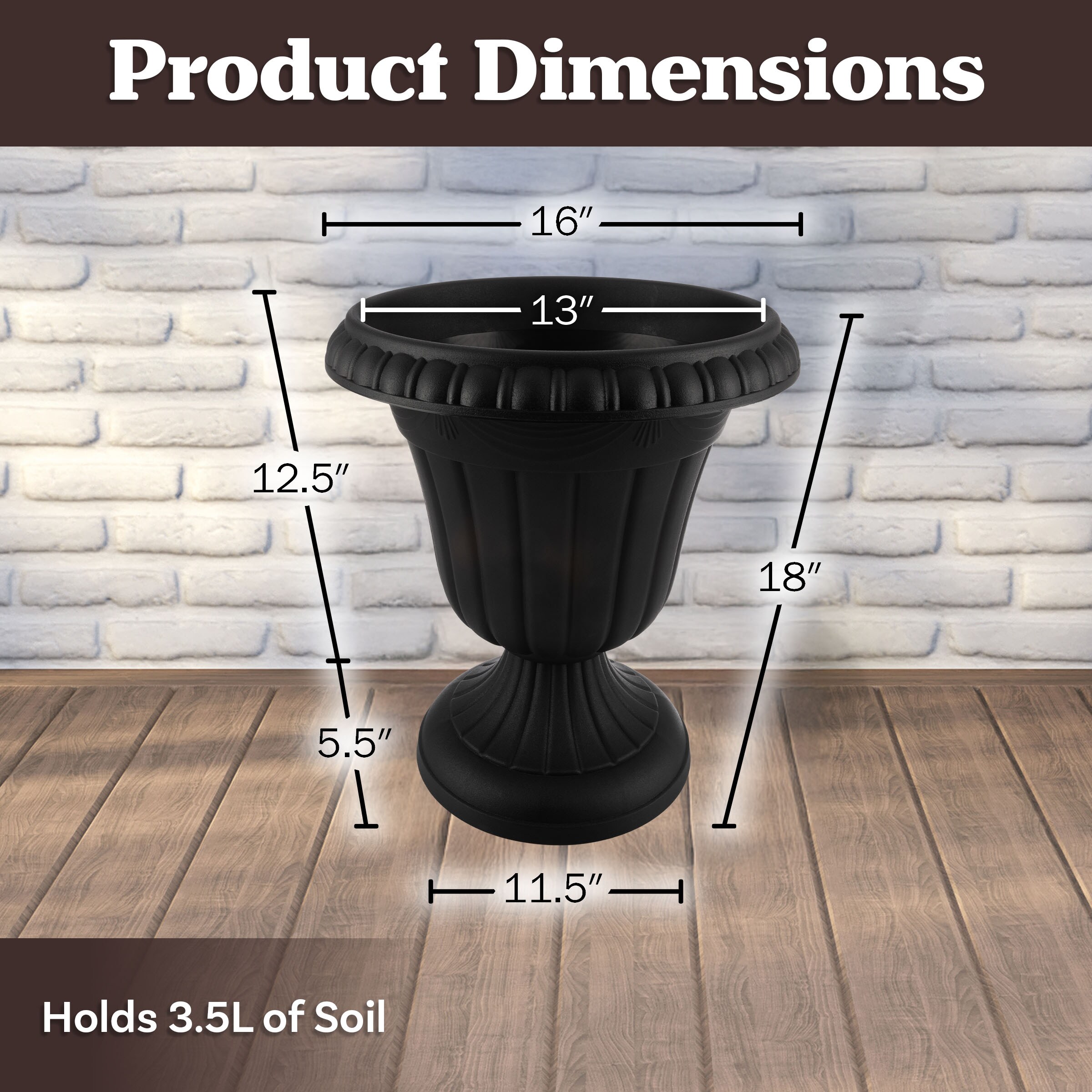 Pure Garden 50-LG1431 Planter-Window-Box - View #6