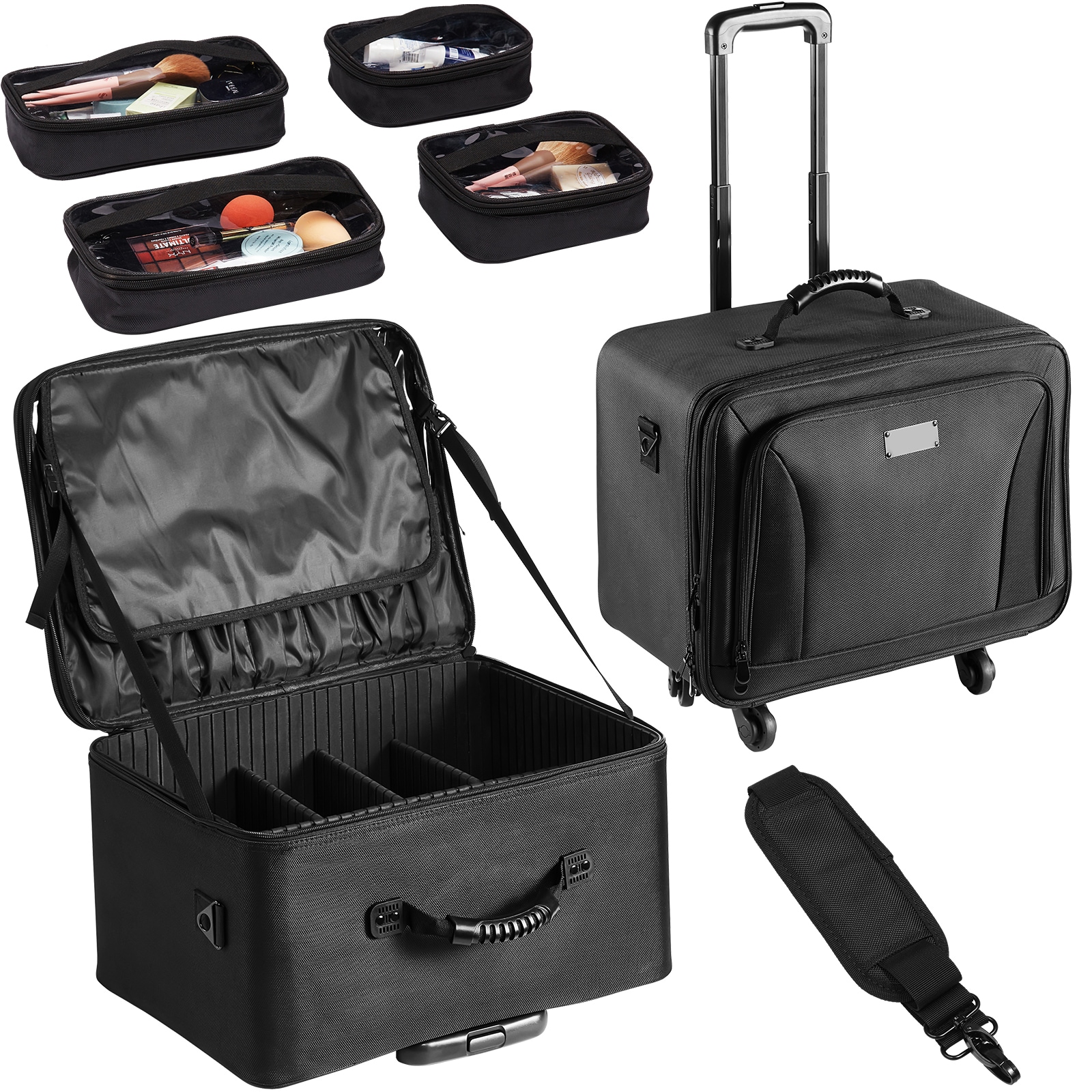 SVOPES SVOPESHZBXLGS06953V0 ( 10.2-in W x 18.9-in H x 15-in D ) Black Fabric Trug basket