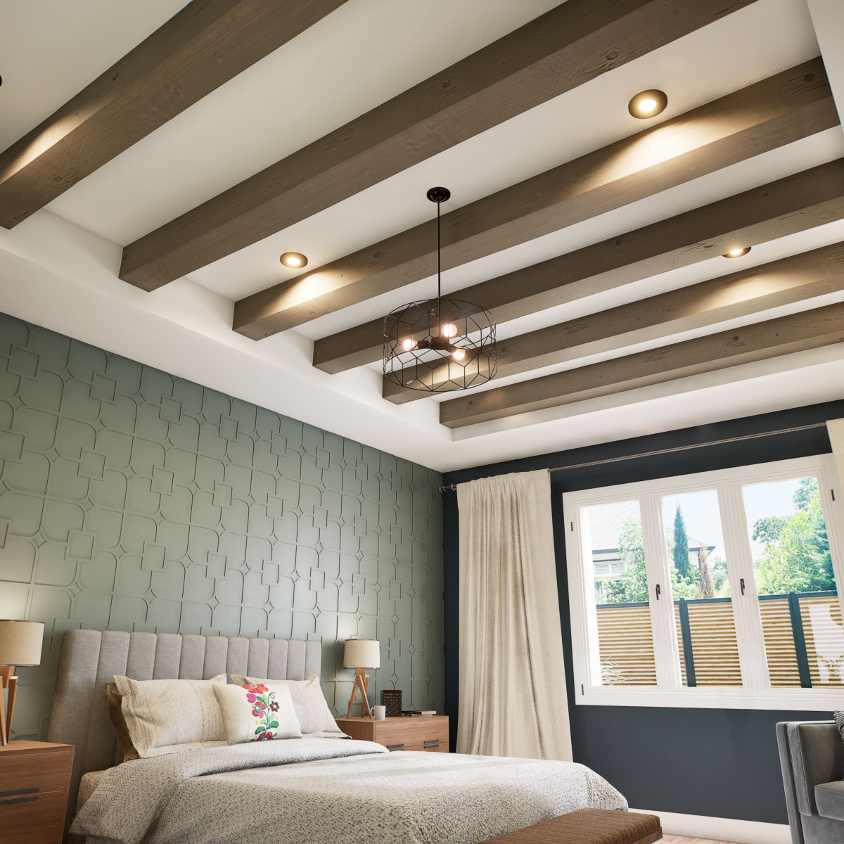 Ekena Millwork BMKP2C0040X060X096AL Faux-Beams - View #9