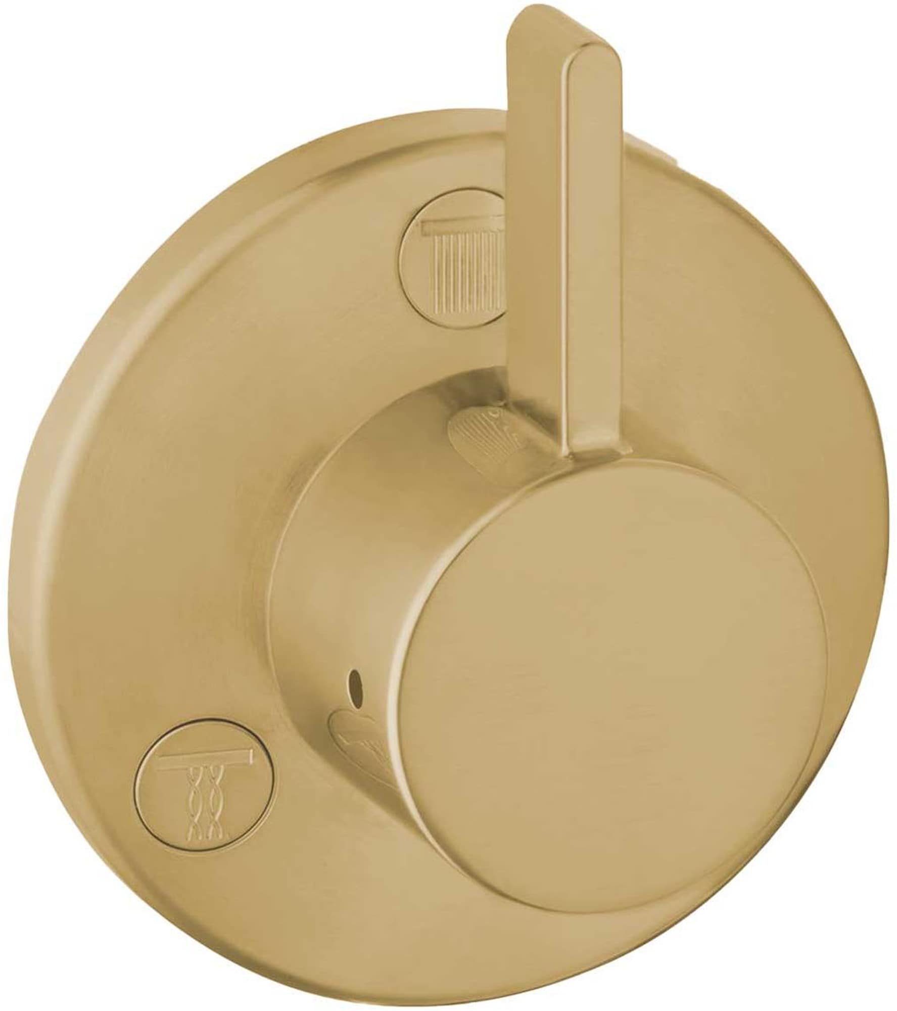 Hansgrohe 04232140 Ecostat Brushed Bronze 2.5-in Universal Shower Diverter 4-in -ID
