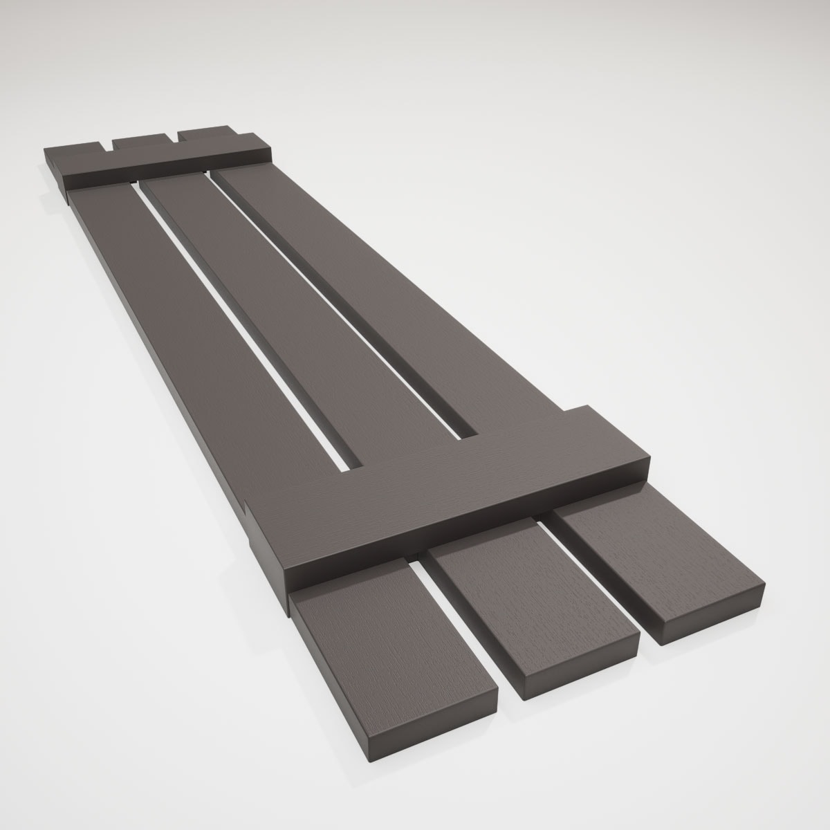 Ekena Millwork LS3S12X07100MS Exterior-Shutters - View #5