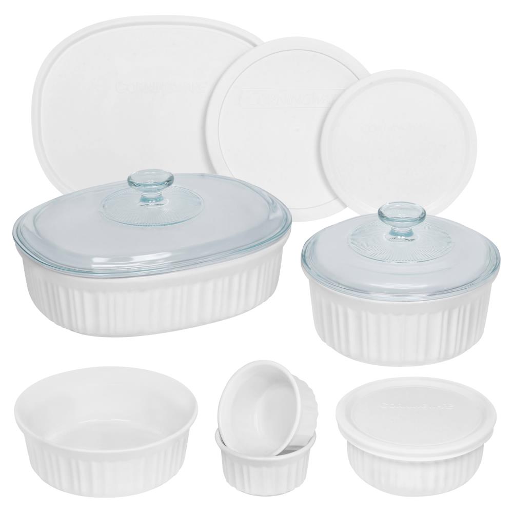 CorningWare 1117228  French White 12 piece set