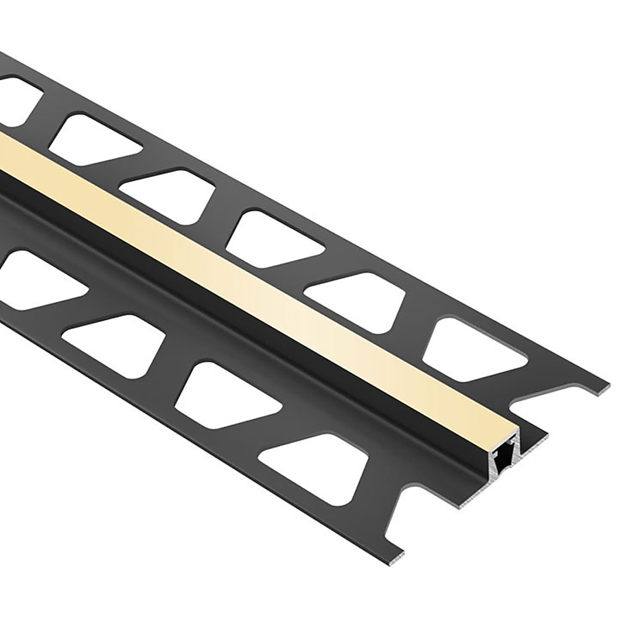 Schluter Systems Dilex-BWB 0.5-in W x 98.5-in L Cream PVC Tile Edge Trim Schluter Systems Dilex-BWB 0.5-in W x 98.5-in L Cream PVC Tile Edge Trim