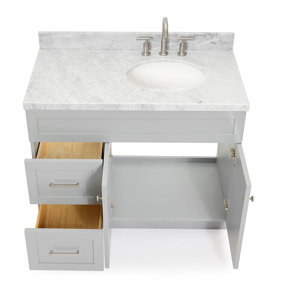 ARIEL F043SRCWOVOGRY Bath-Vanity-Combo - View #6
