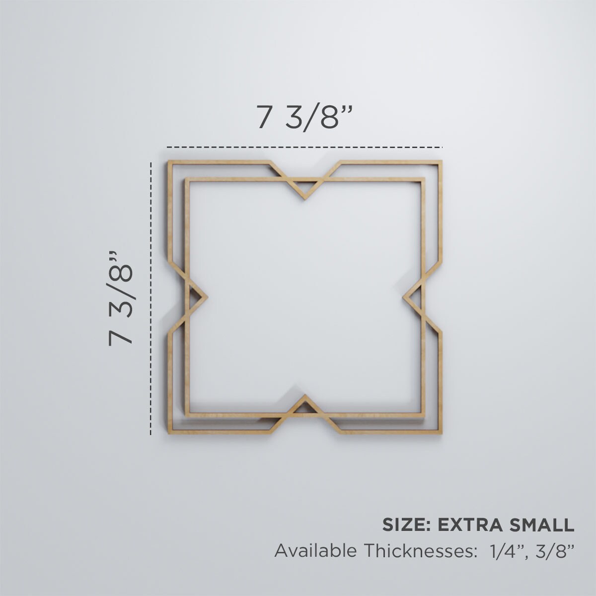 Ekena Millwork WALW08X08X0250FMGCH Wall-Panels - View #3