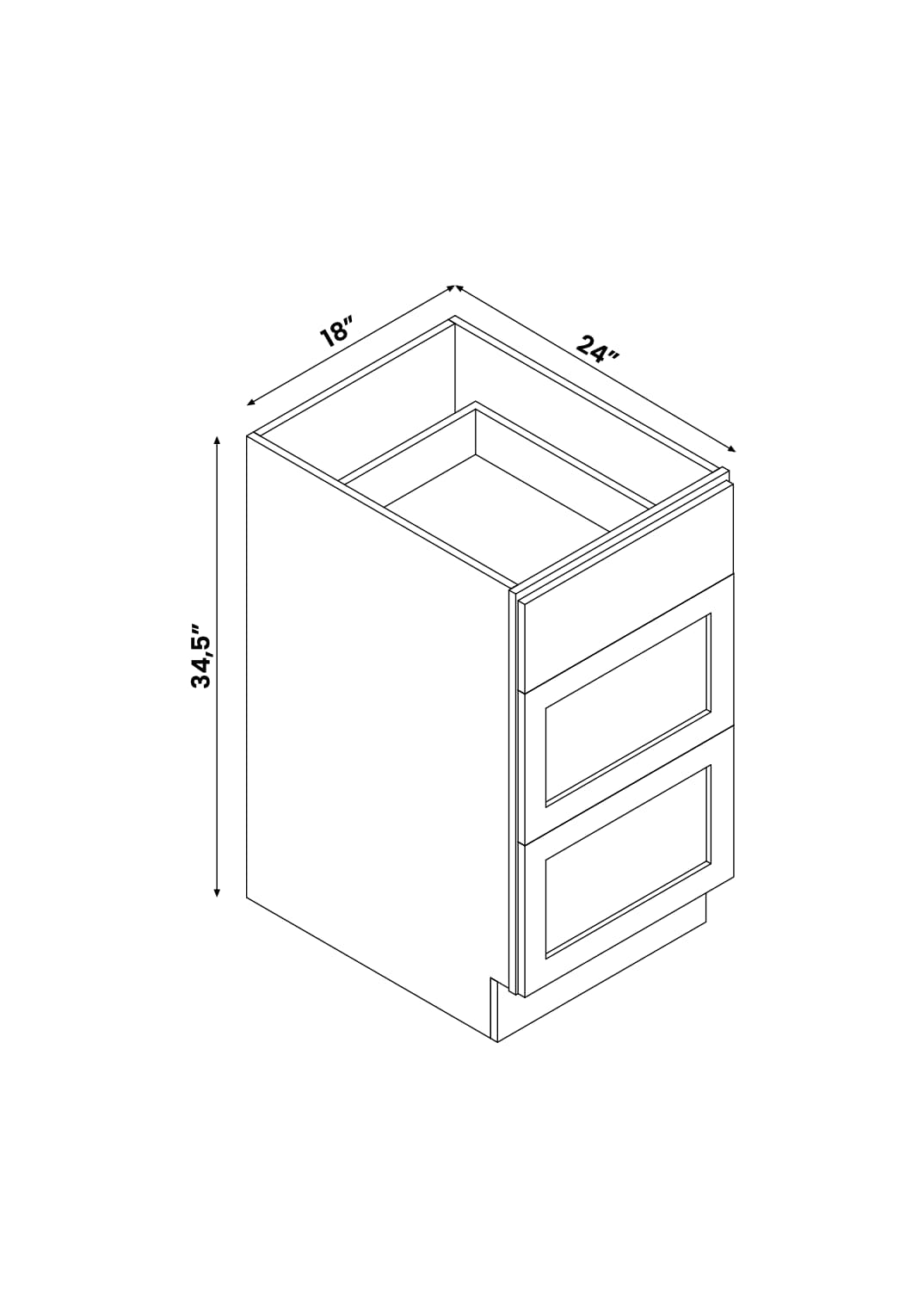 Arcade Green 505DB18 Cabinets-Kitchen - View #9