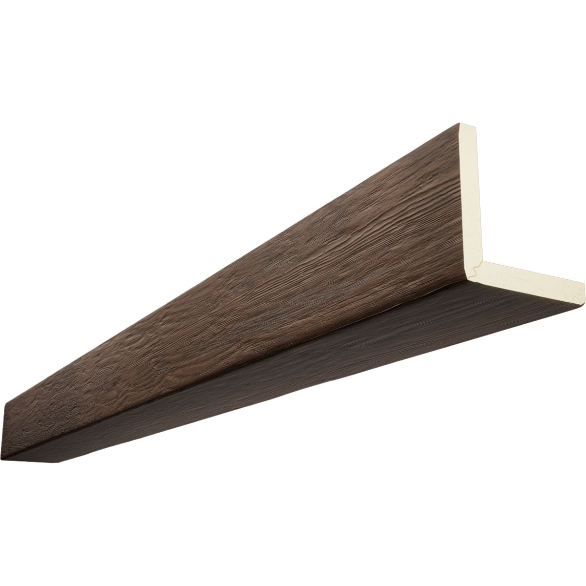 Ekena Millwork 23 3/4"W X 11 7/8"H X 3/4"P Stacked Boat Wood Mosaic