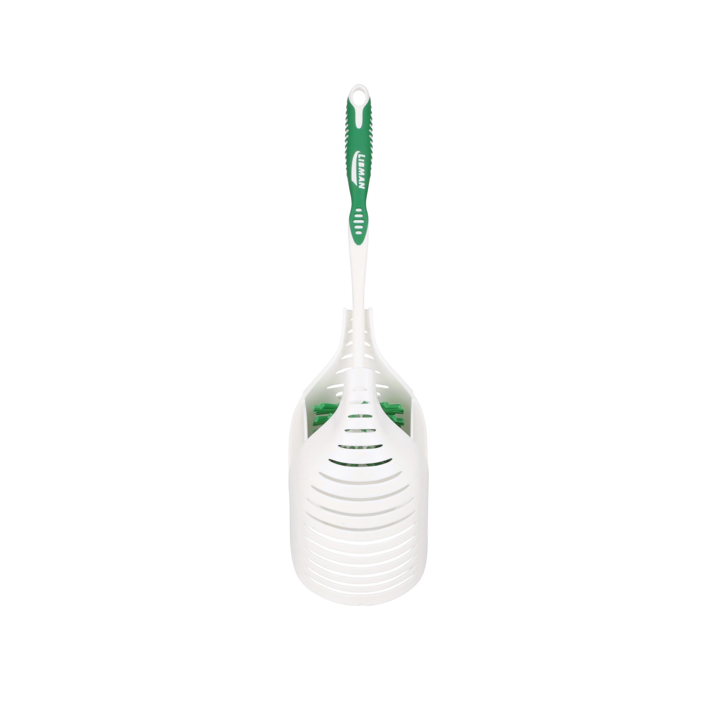 Rubbermaid Commercial Products Rubbermaid Commercial Long Handle Toilet  Bowl Brush- Synthetic Polypropylene Bristle- 1.13in Brush Face- 14.50in  Handle Length- Plastic Handle- 24/Carton in the Toilet Brushes department  at