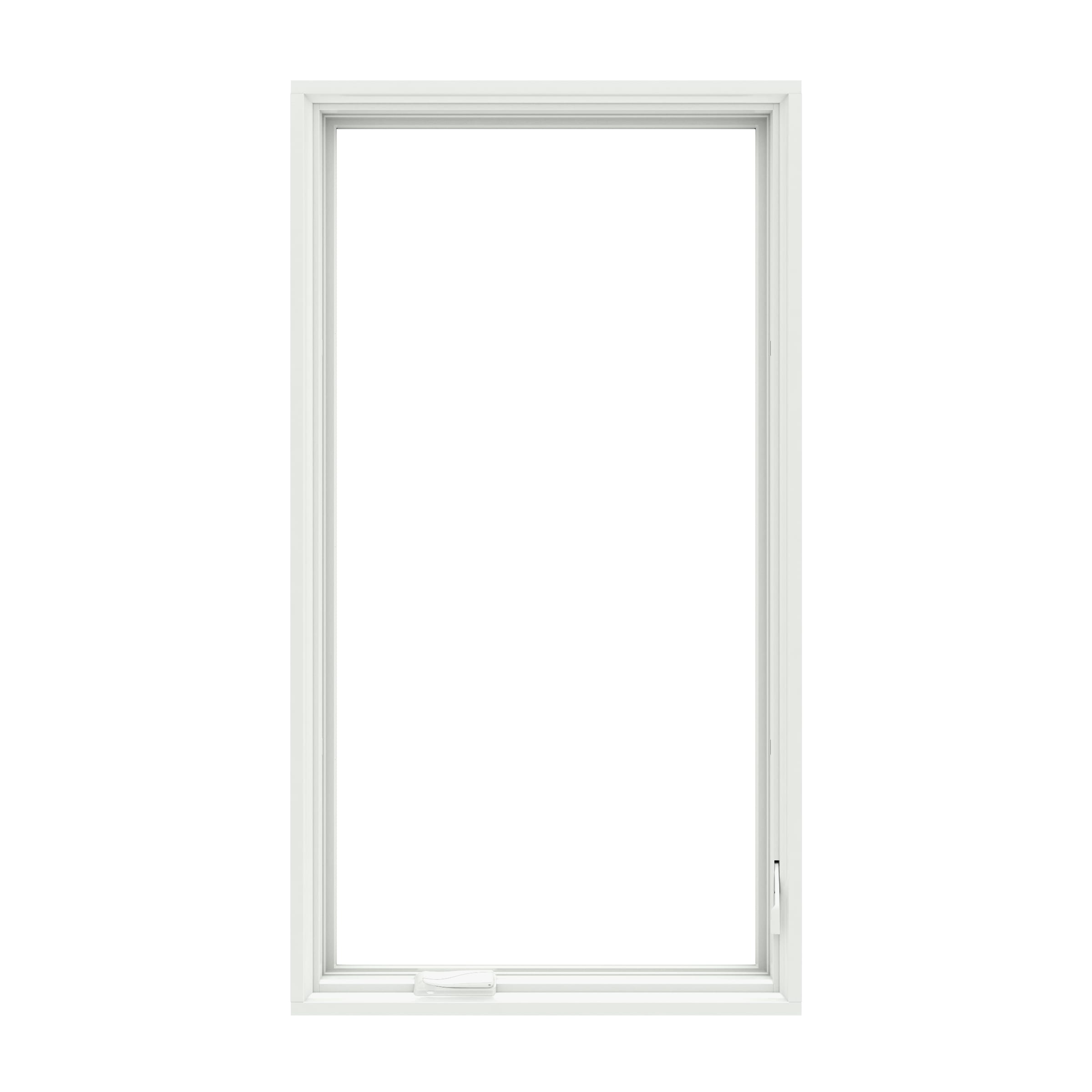 Pella Lifestyle 25-in X 35-in X 4-9/16-in Jamb White Wood New ...