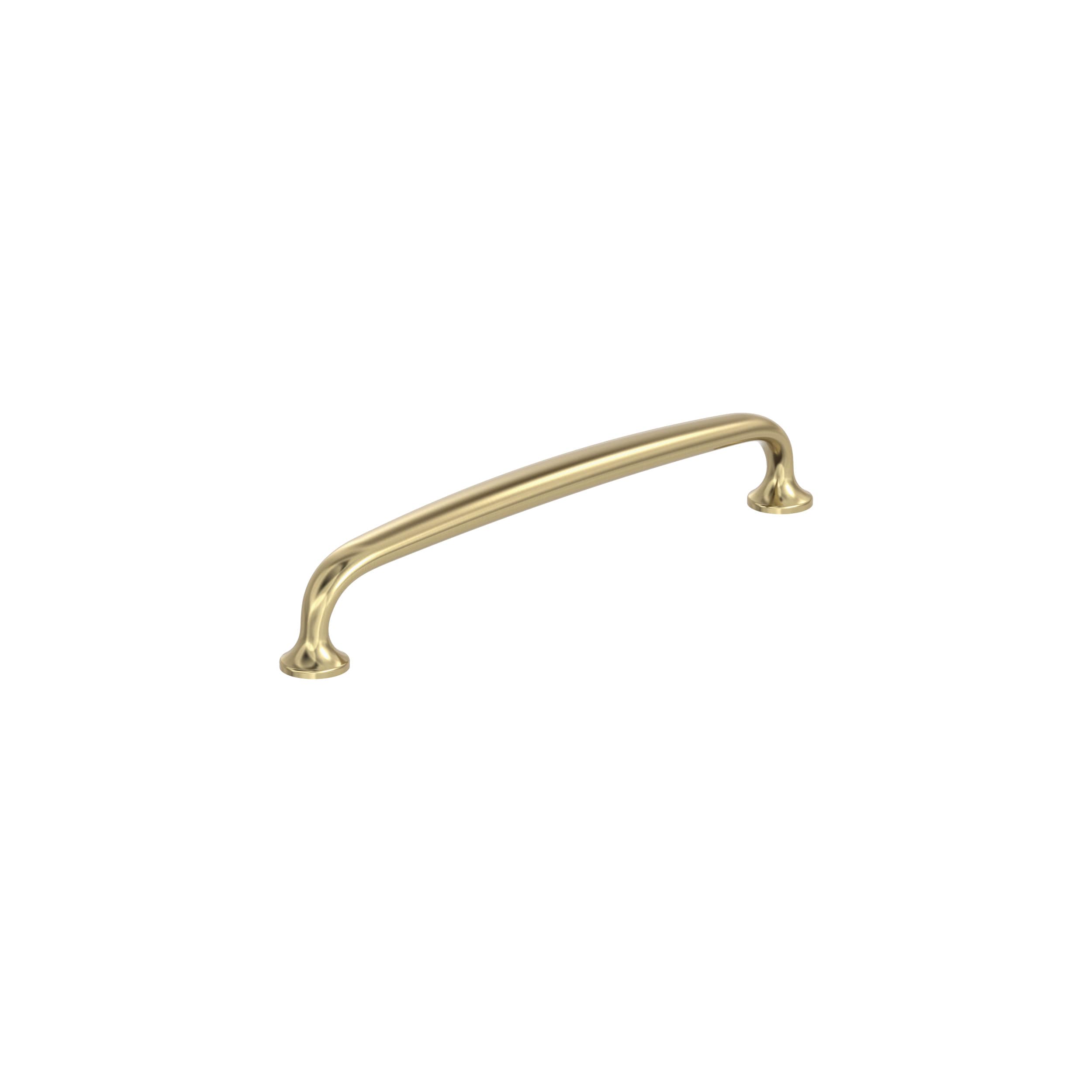 Amerock BP36796BBZ Renown 6-5/16-in , 160mm Center to Center Golden Champagne Arch Handle