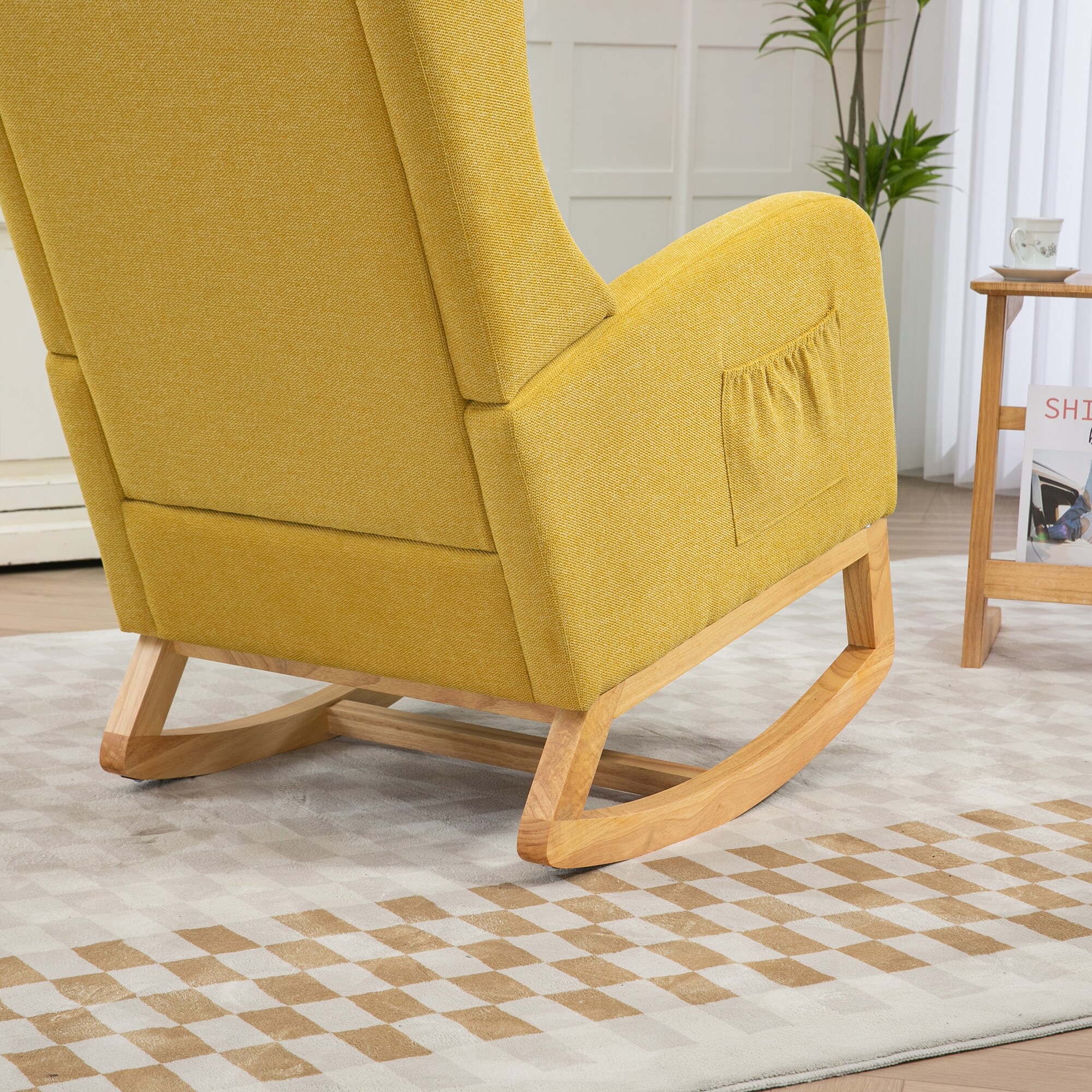 Aortzio HM-A5031-MUSTARD chairs - View #9