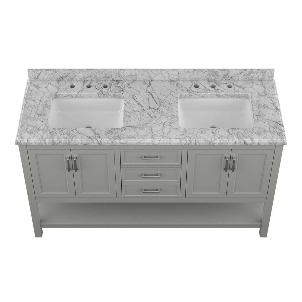 Design Element AF-61-GRY Bath-Vanity-Combo - View #4