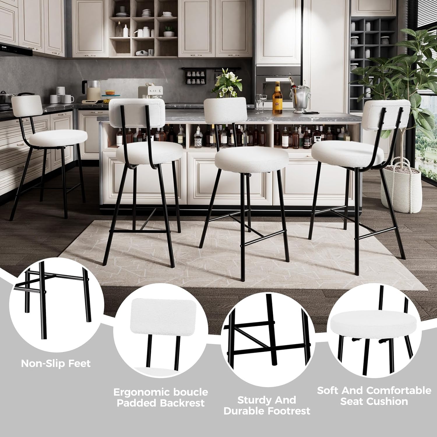 Qeetex LHF-YZ-PHK-335FUFR7 stools - View #5